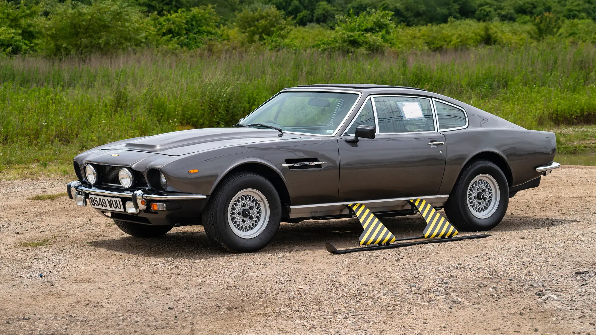 Aston Martin V8 heading to auction