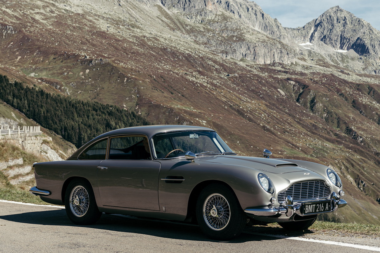 Bond Aston Martin DB5 leads British
