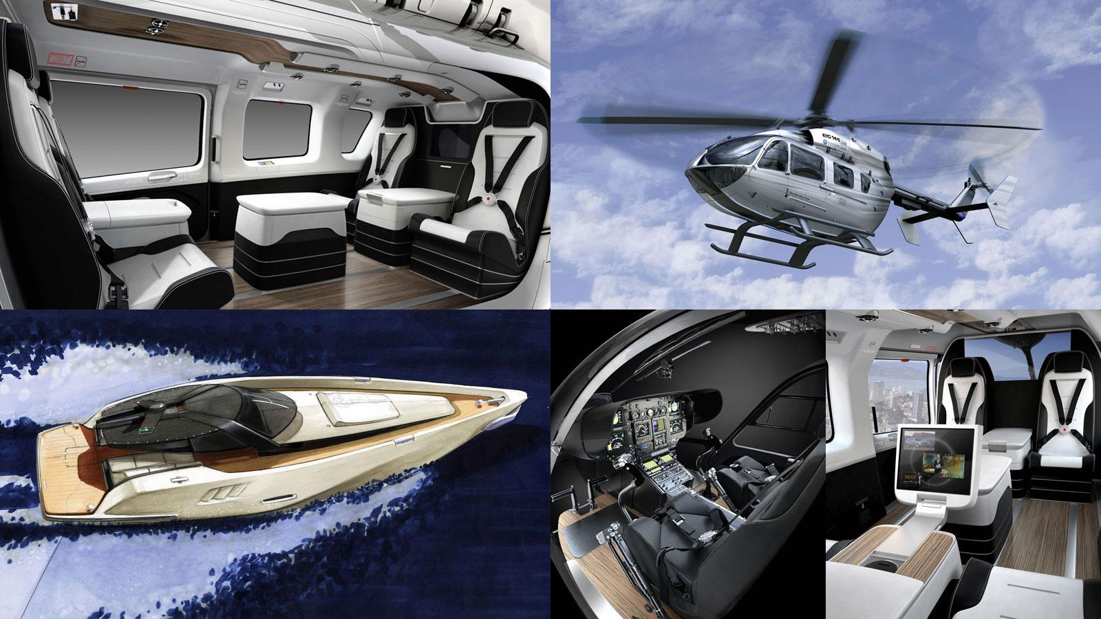 Mercedes Benz Style EC145 Luxury Helicopter
