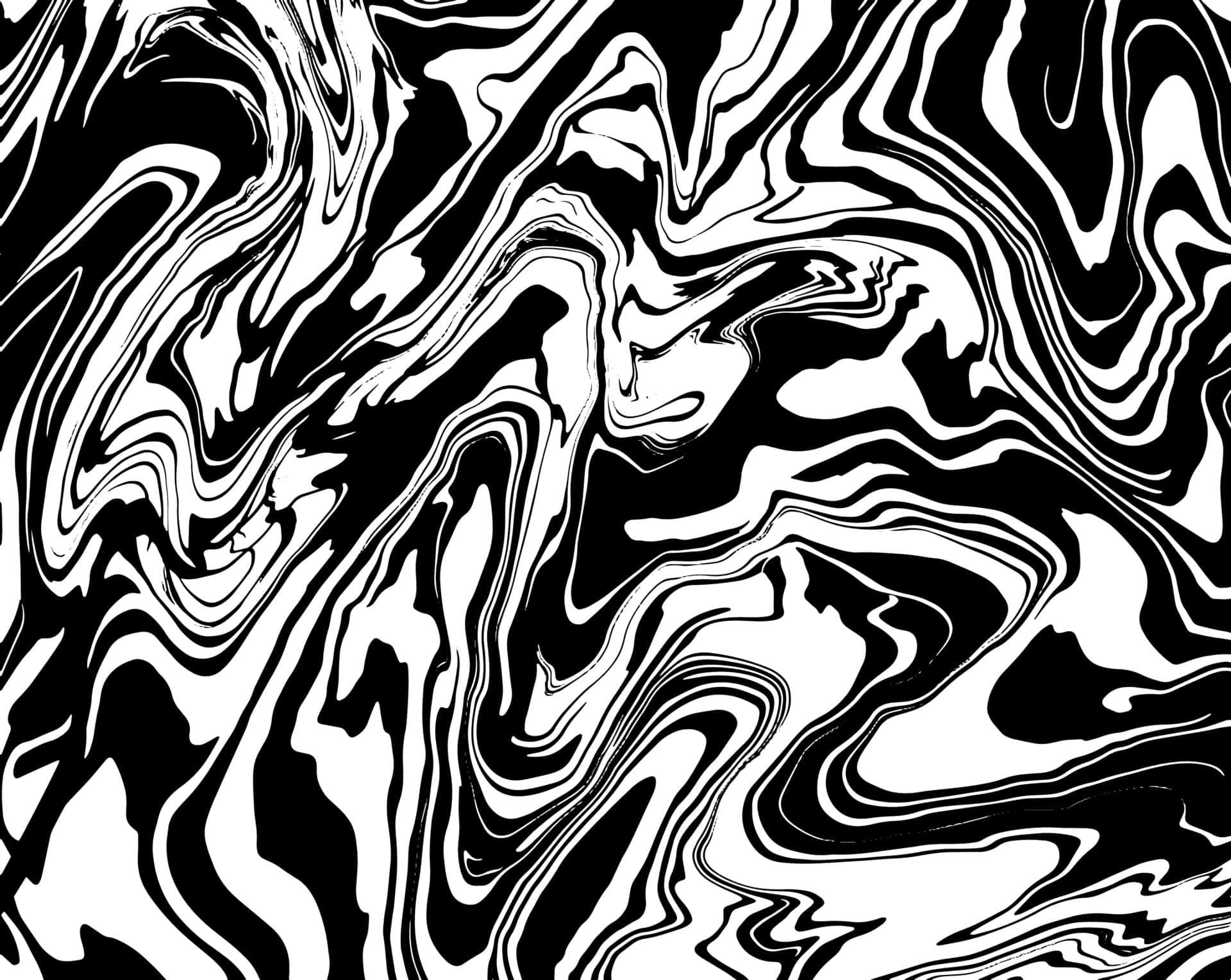 Black And White Abstract Wallpaper