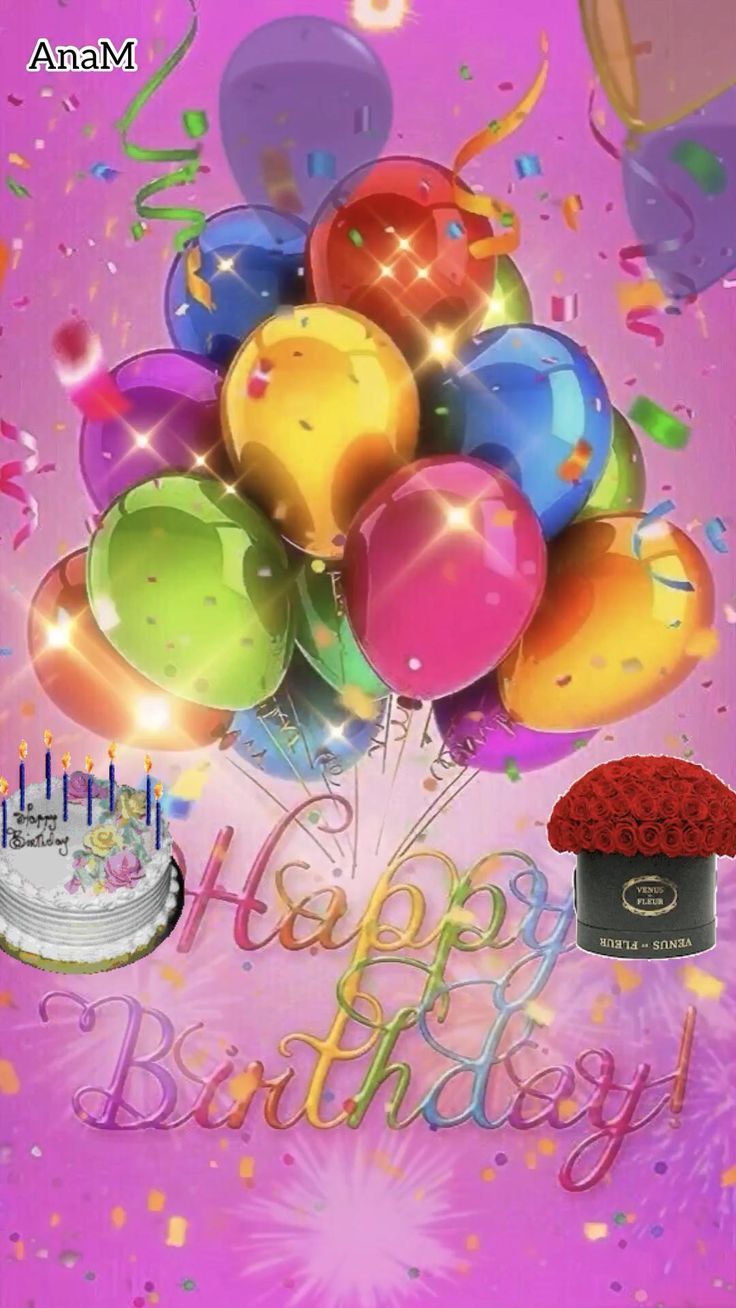 Happy birthday candles