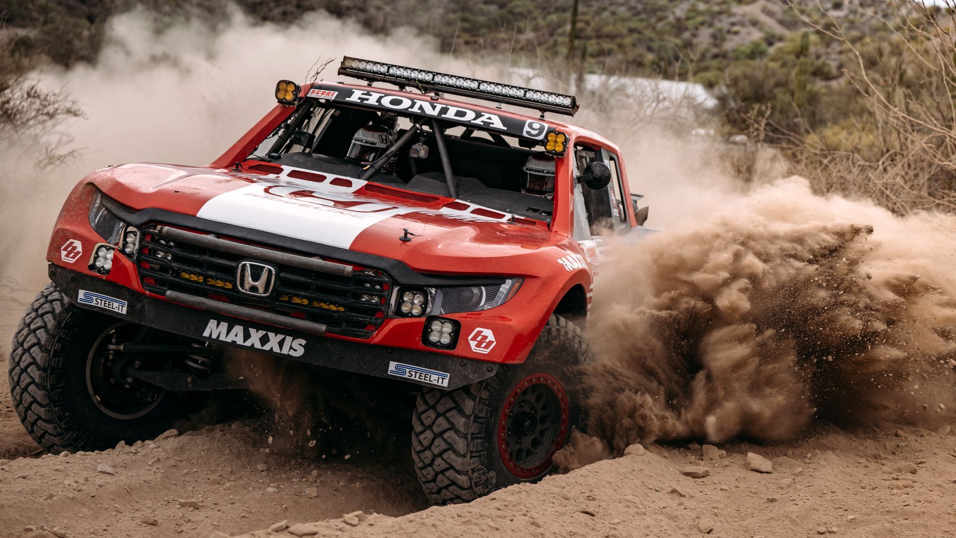 Honda Built A Ridgeline Trophy Truck