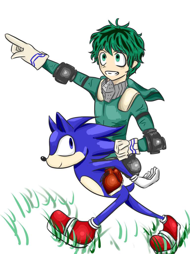 Sonic Deku (Amino). Anime Art Amino