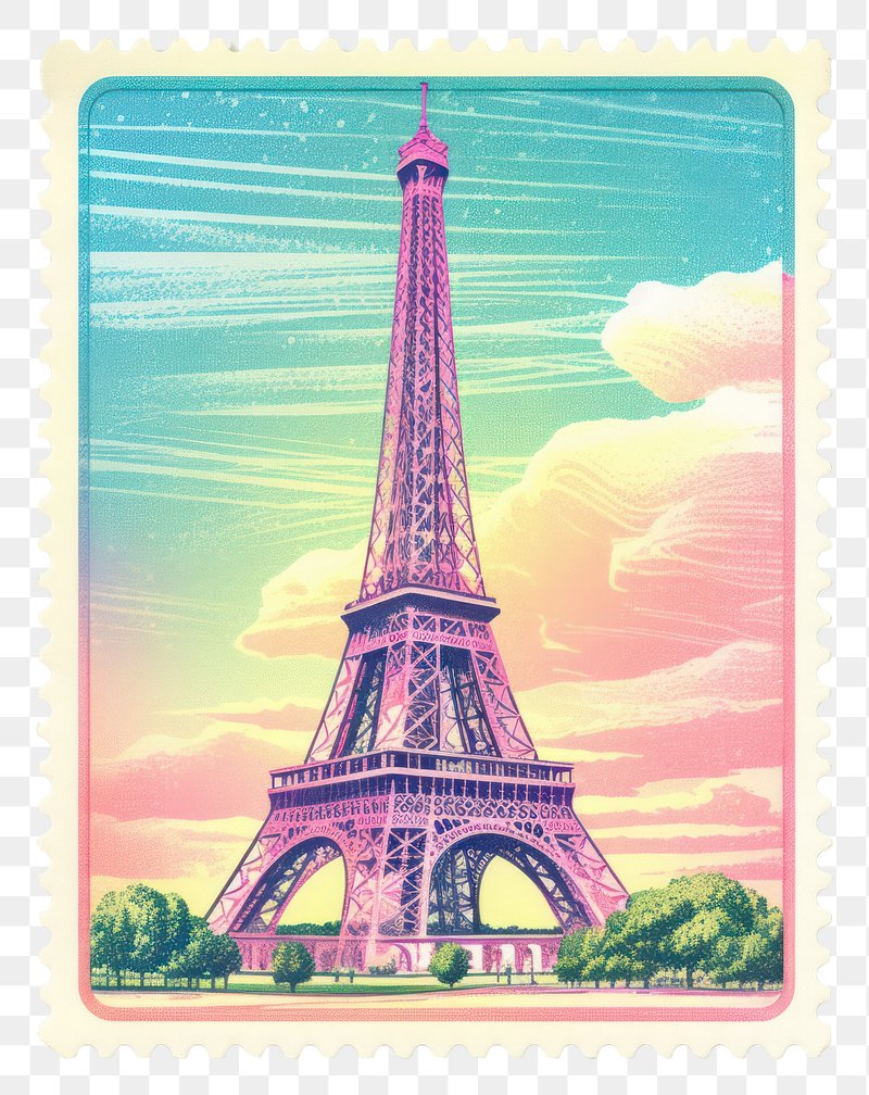 Eiffel Tower Cartoon Image. Free