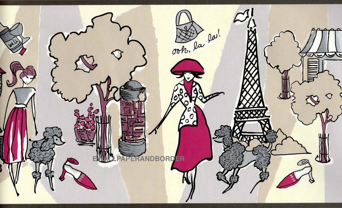 Parisian Fashion Paris Eiffel Poodle