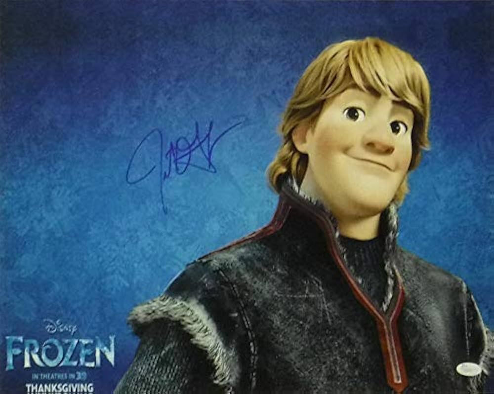 Jonathan Groff Autographed Frozen