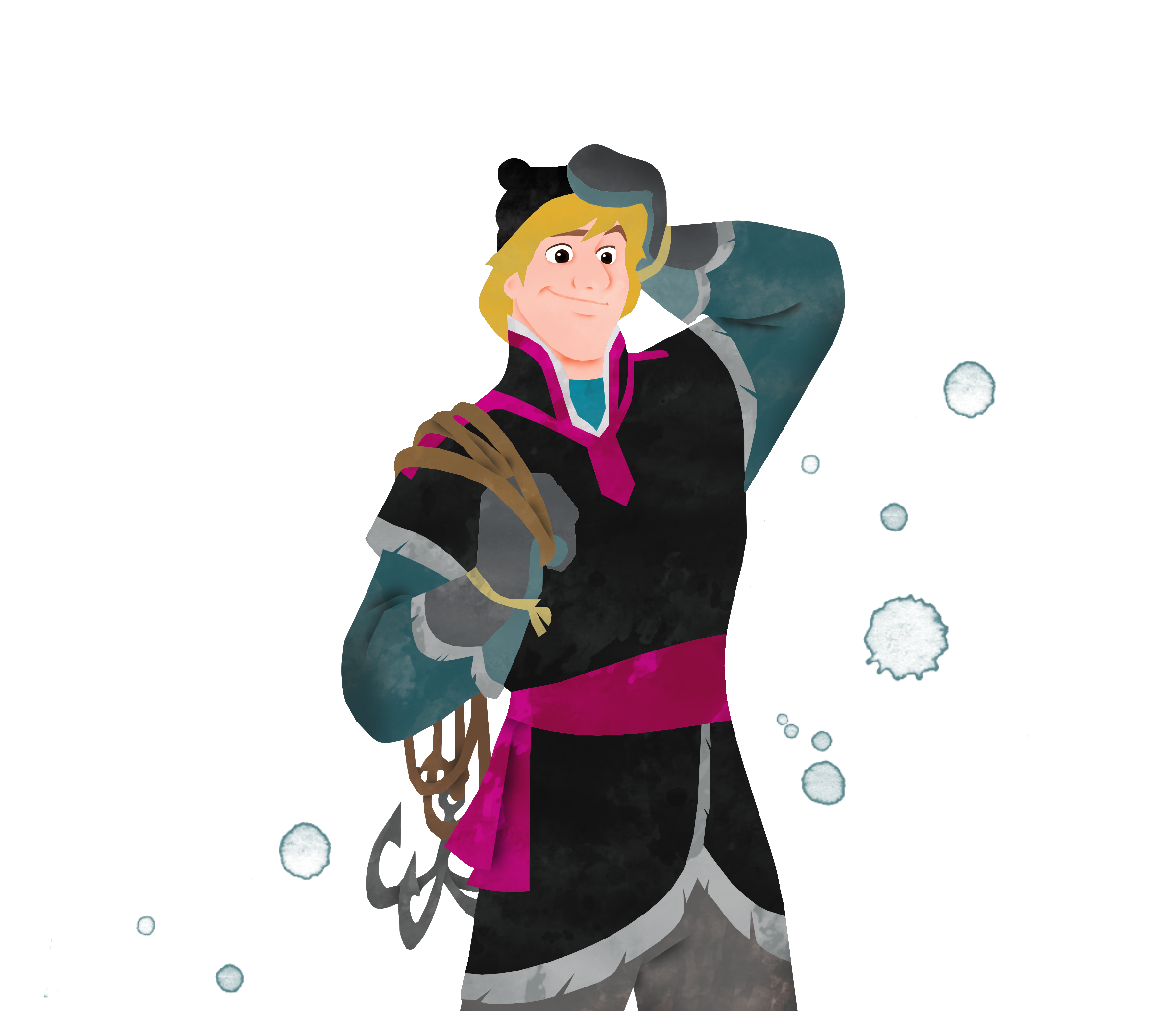 Kristoff Bjorgman Frozen Disney Art