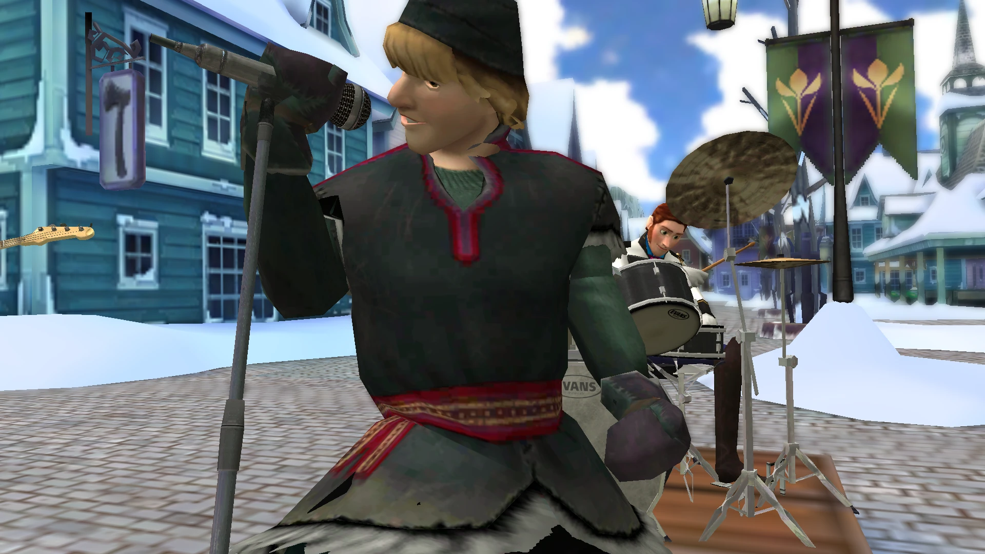 Kristoff Bjorgman (Frozen) at Guitar