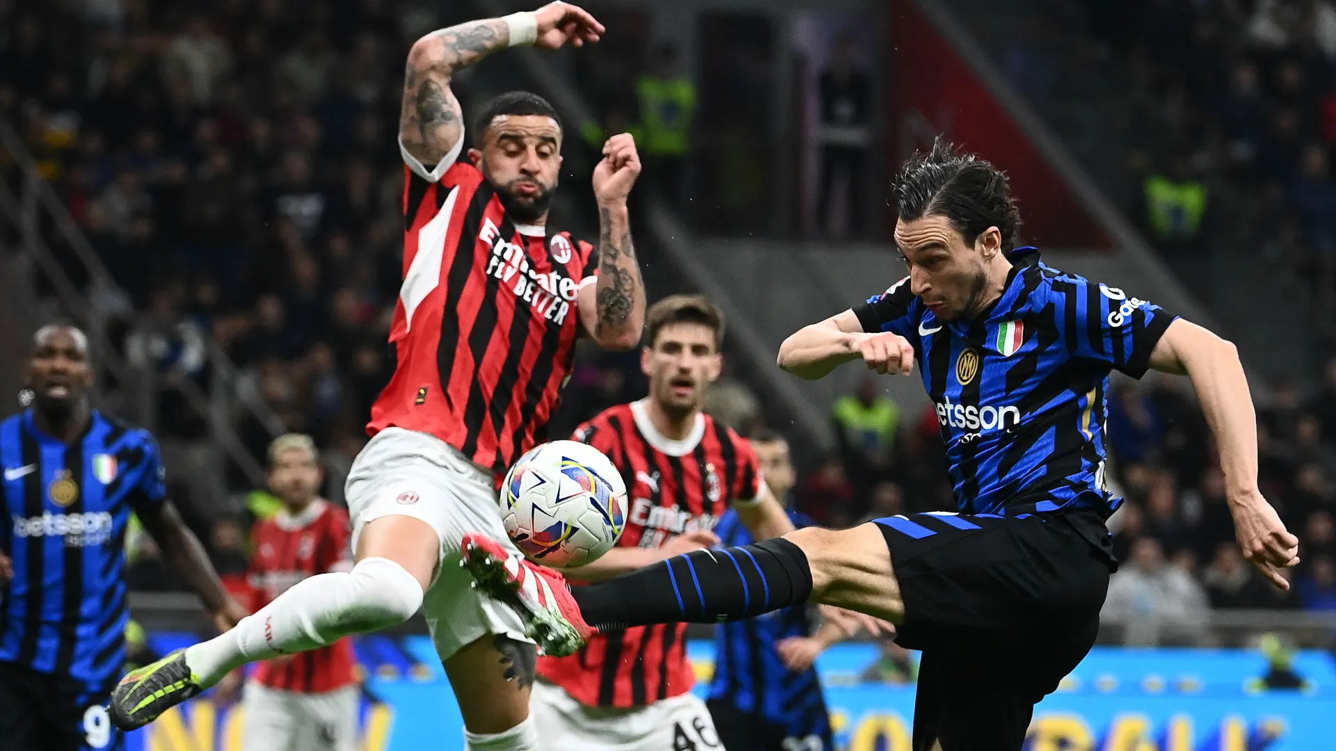 Coppa Italia, derby first leg