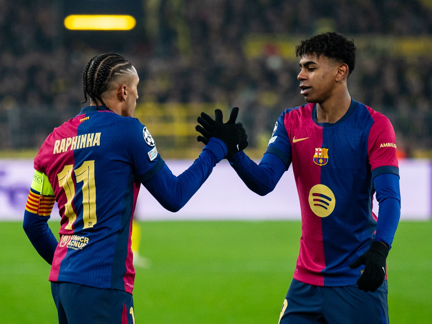 Barcelona stars Lamine Yamal