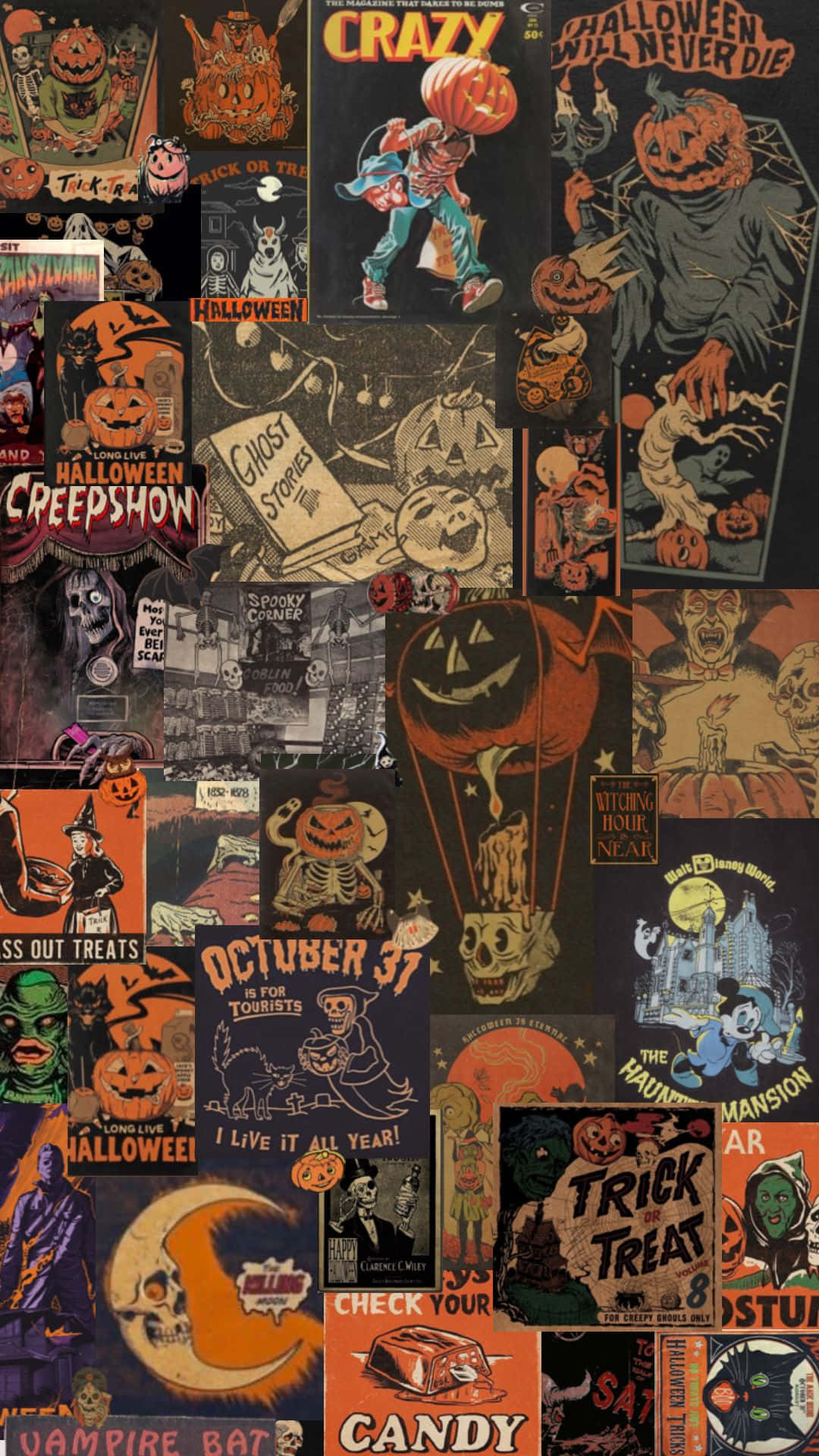 Download Vintage Halloween Collage
