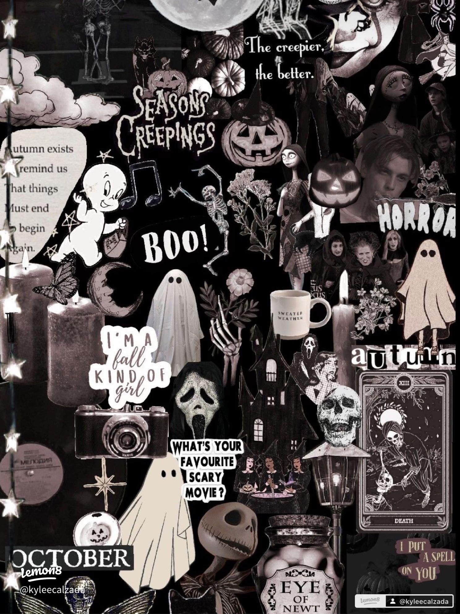 Discover Emo Halloween Wallpaper for a Spooktacular Vibe