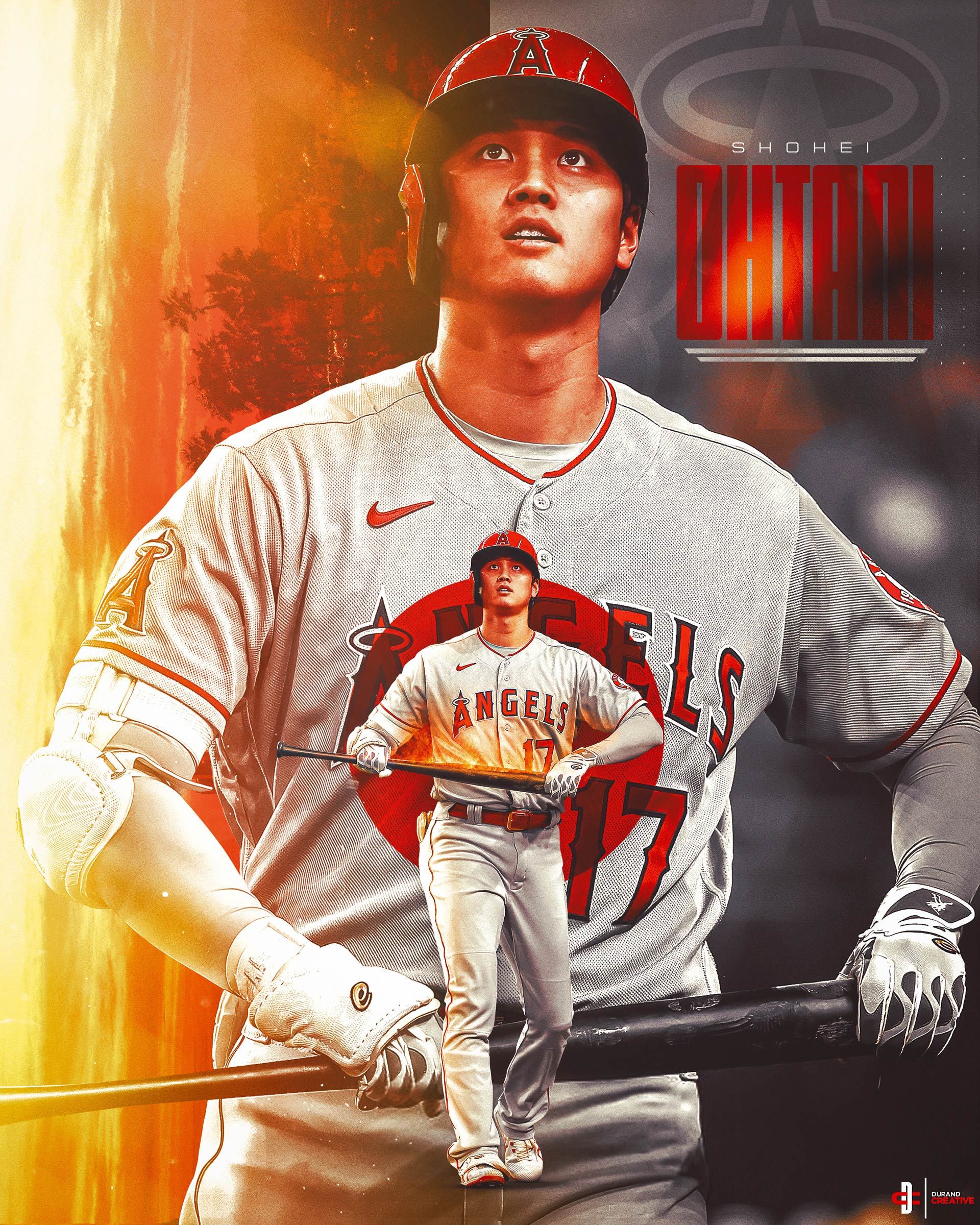 Shohei Ohtani LA Angeles Edit Wallpaper