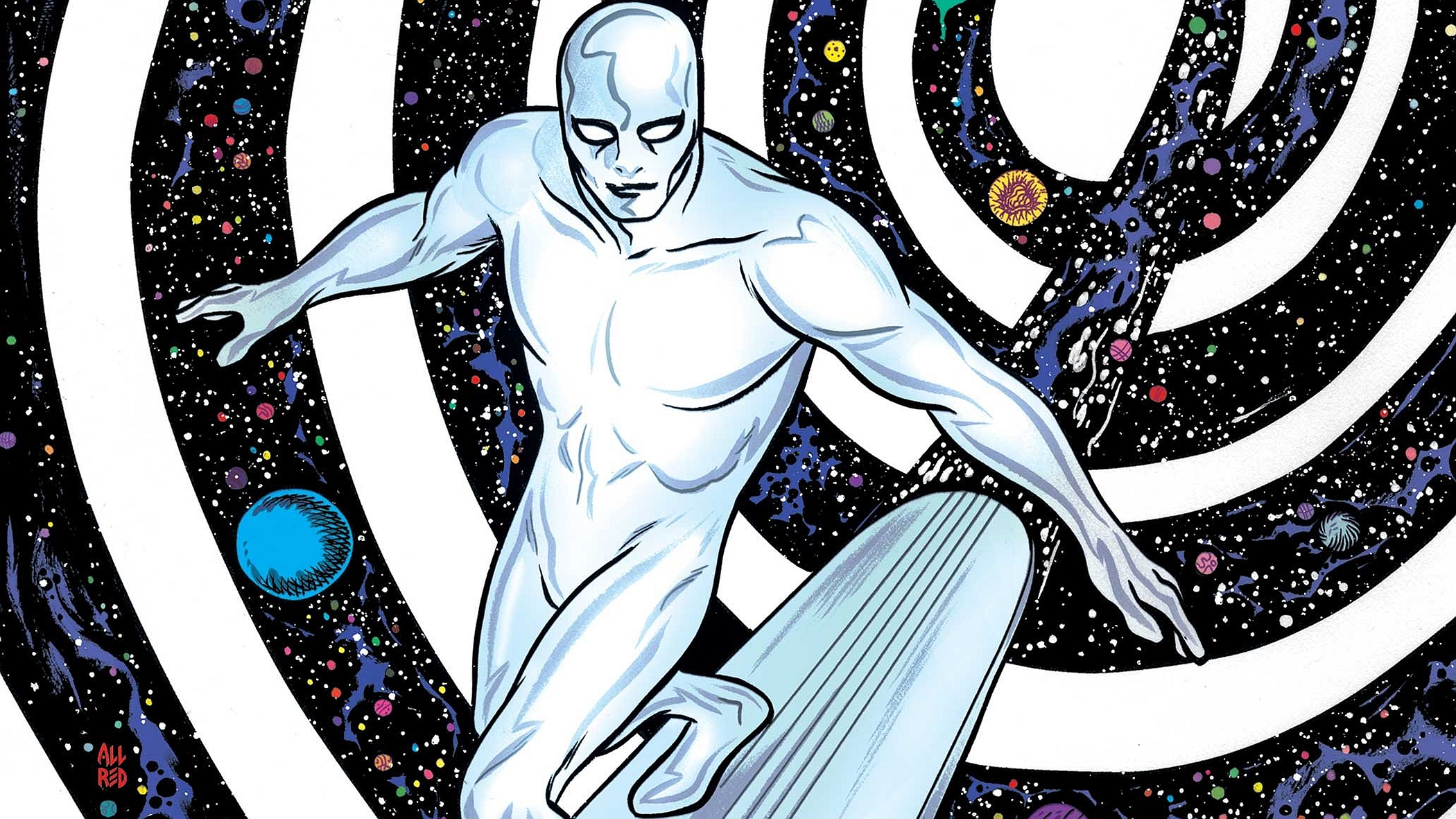 Download Comic Silver Surfer HD Wallpaper