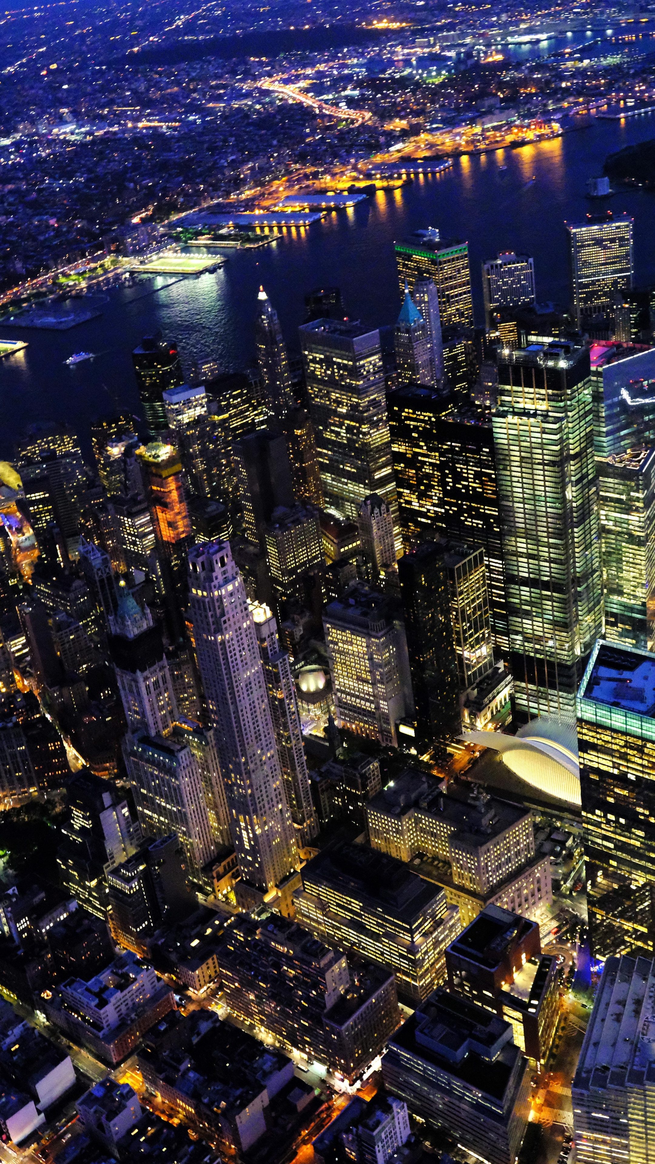 New York at Night Wallpaper