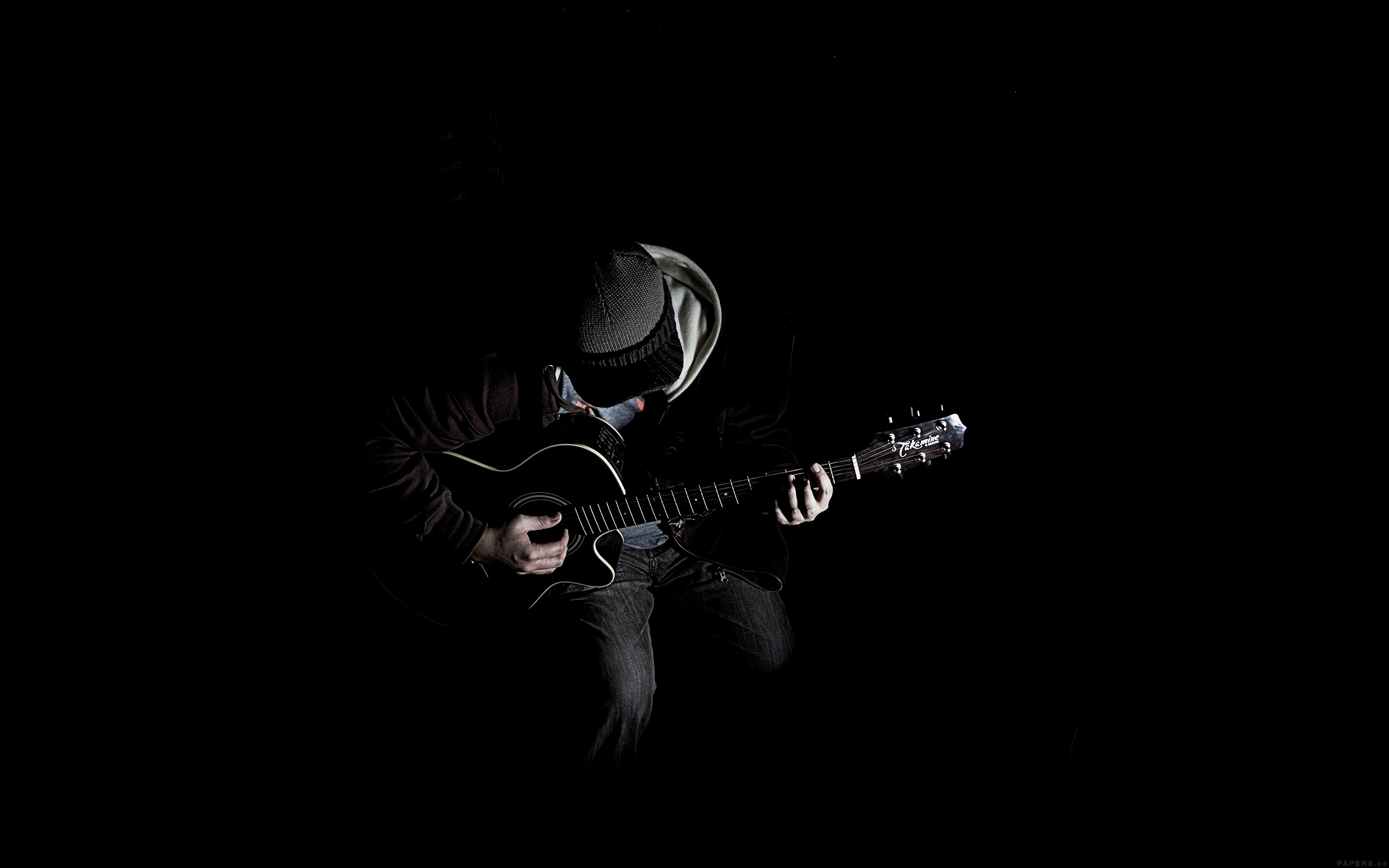 Out The Dark Guitar Player Music