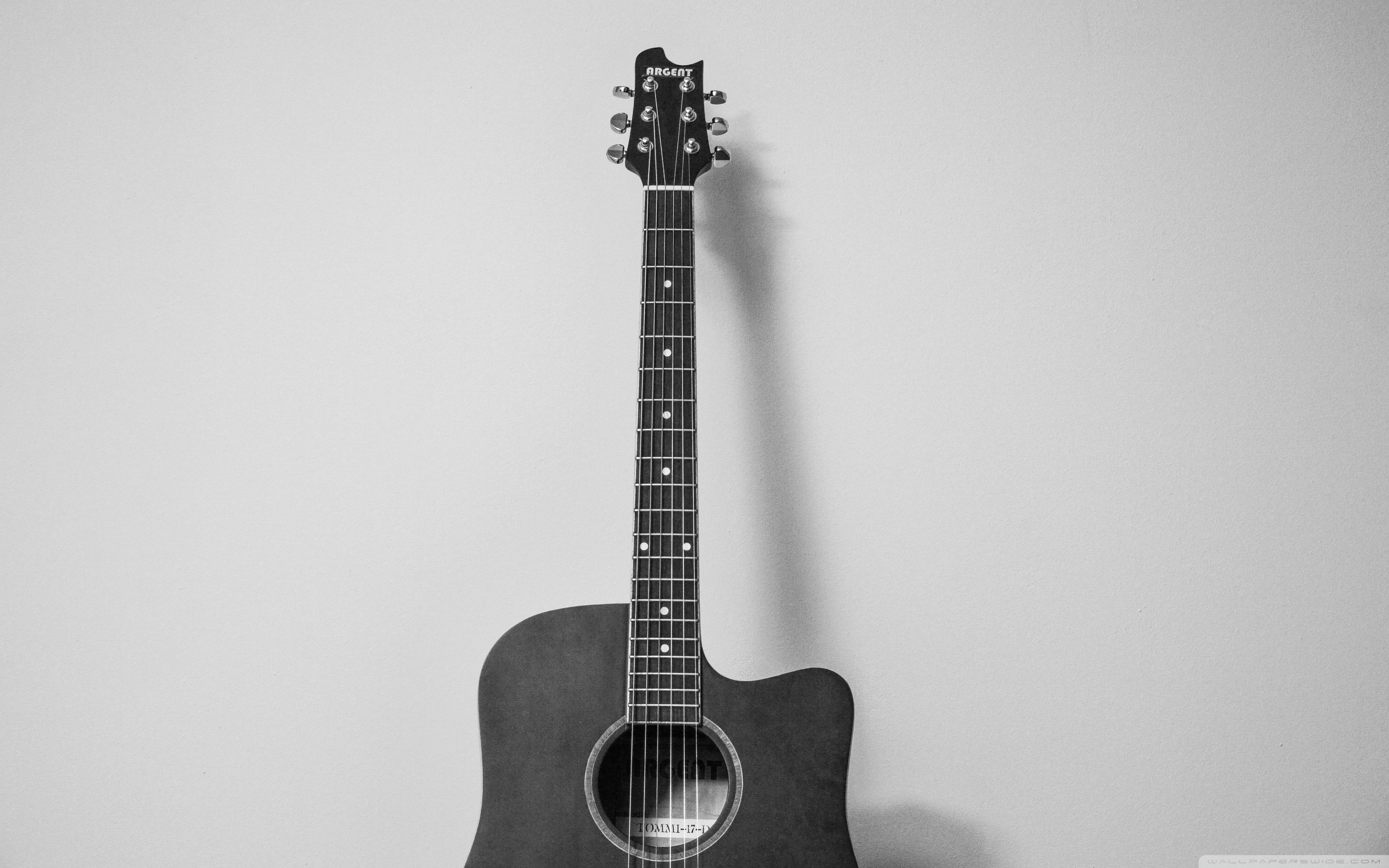 Acoustic Guitar 4K UHD Wallpaper