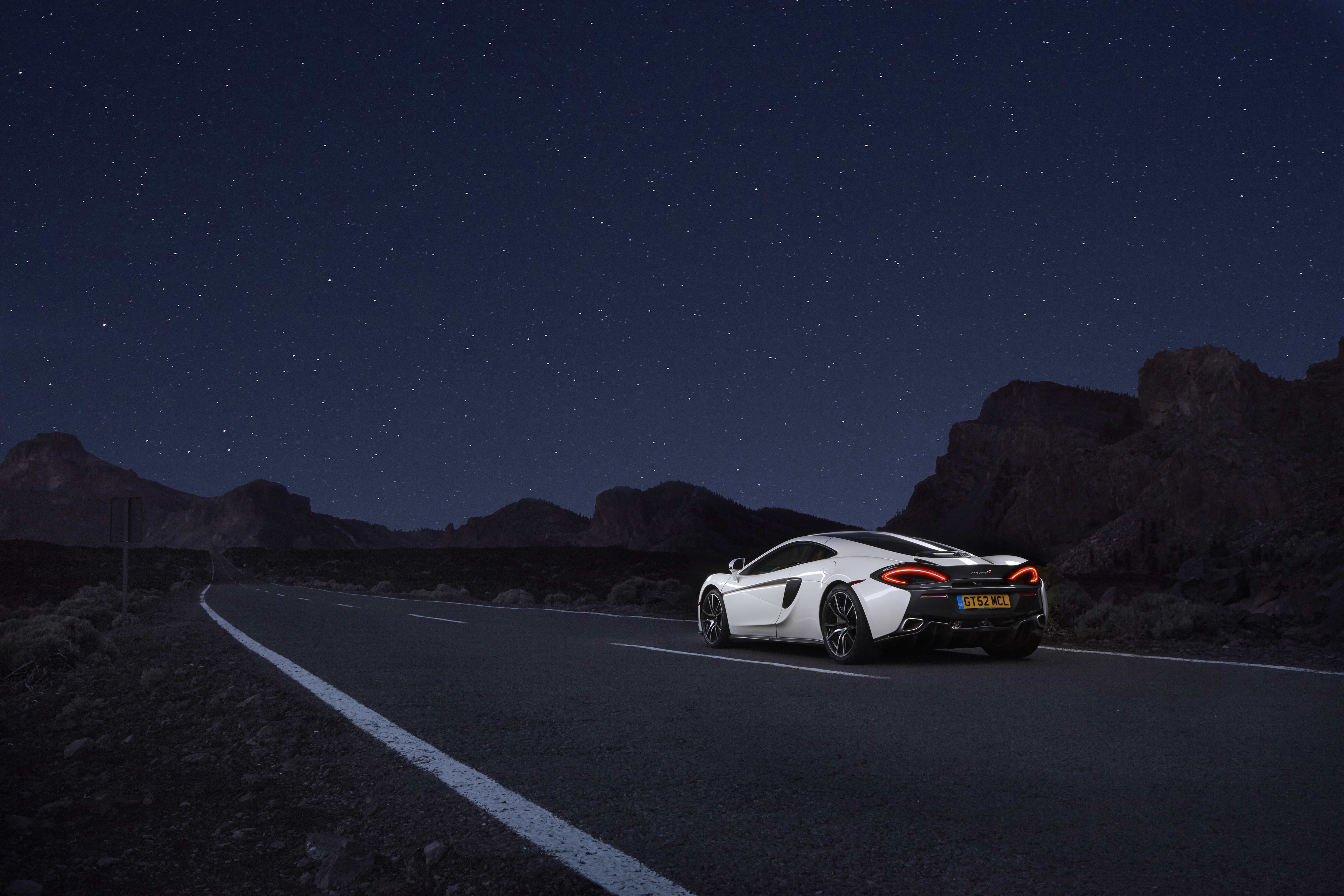 Download White Car Car Supercar McLaren
