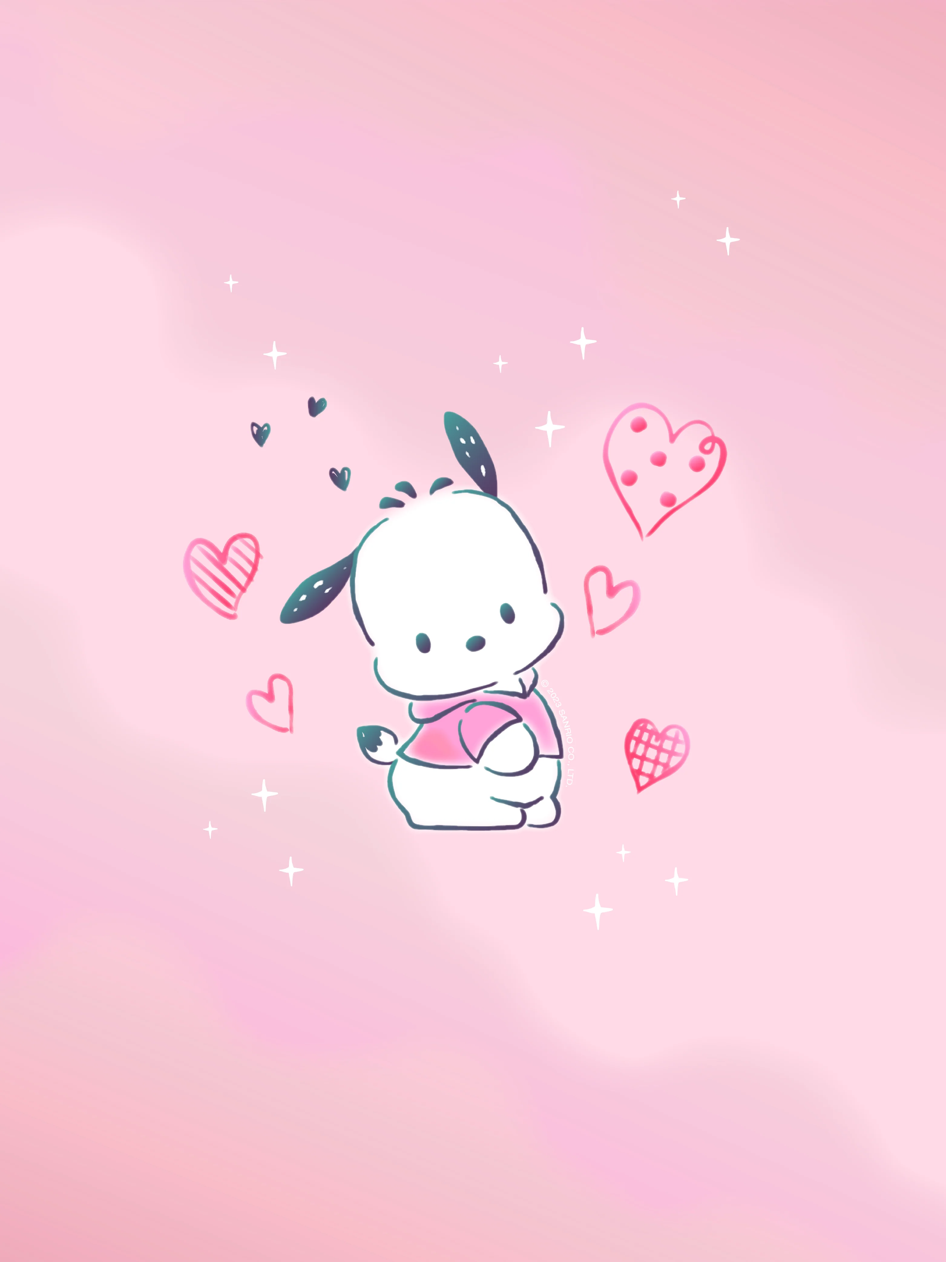 Pochacco Wallpaper, Phone