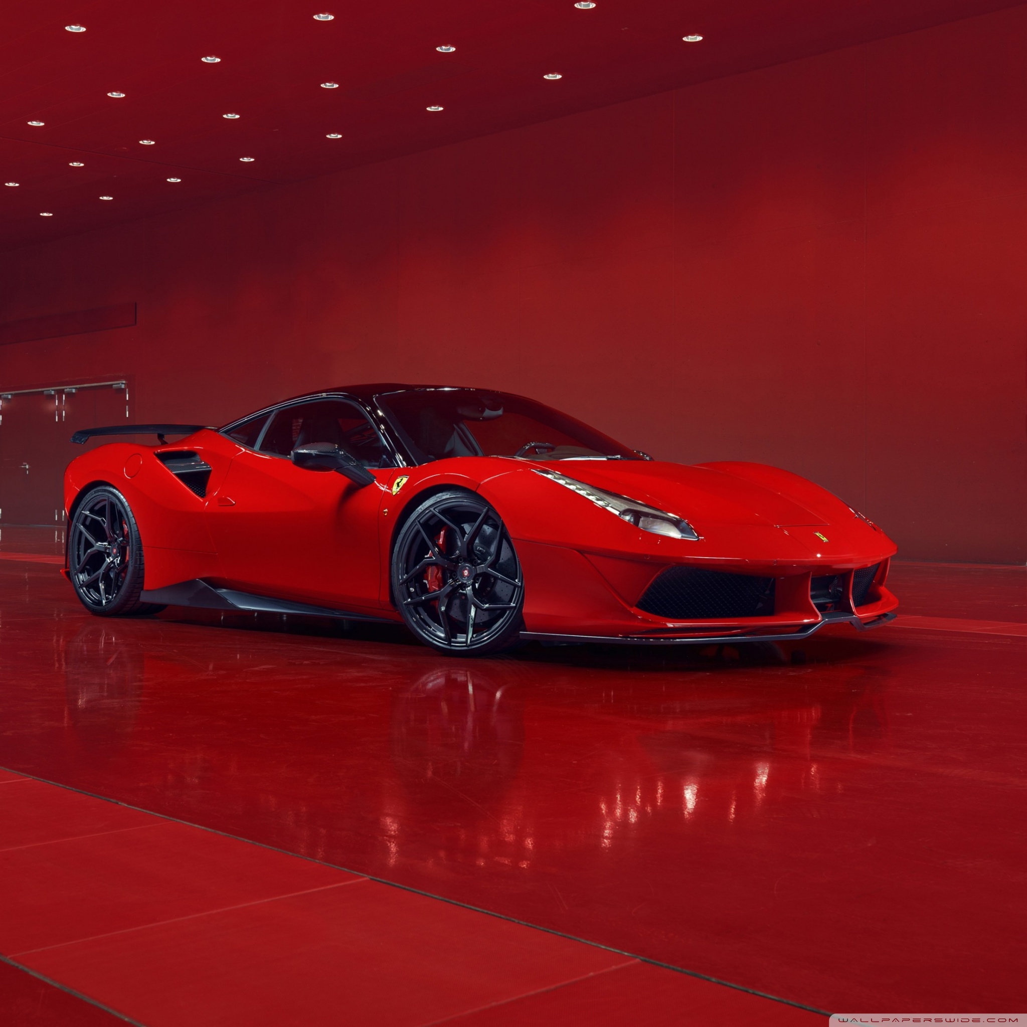 Ferrari Red Car 4K UHD Wallpaper