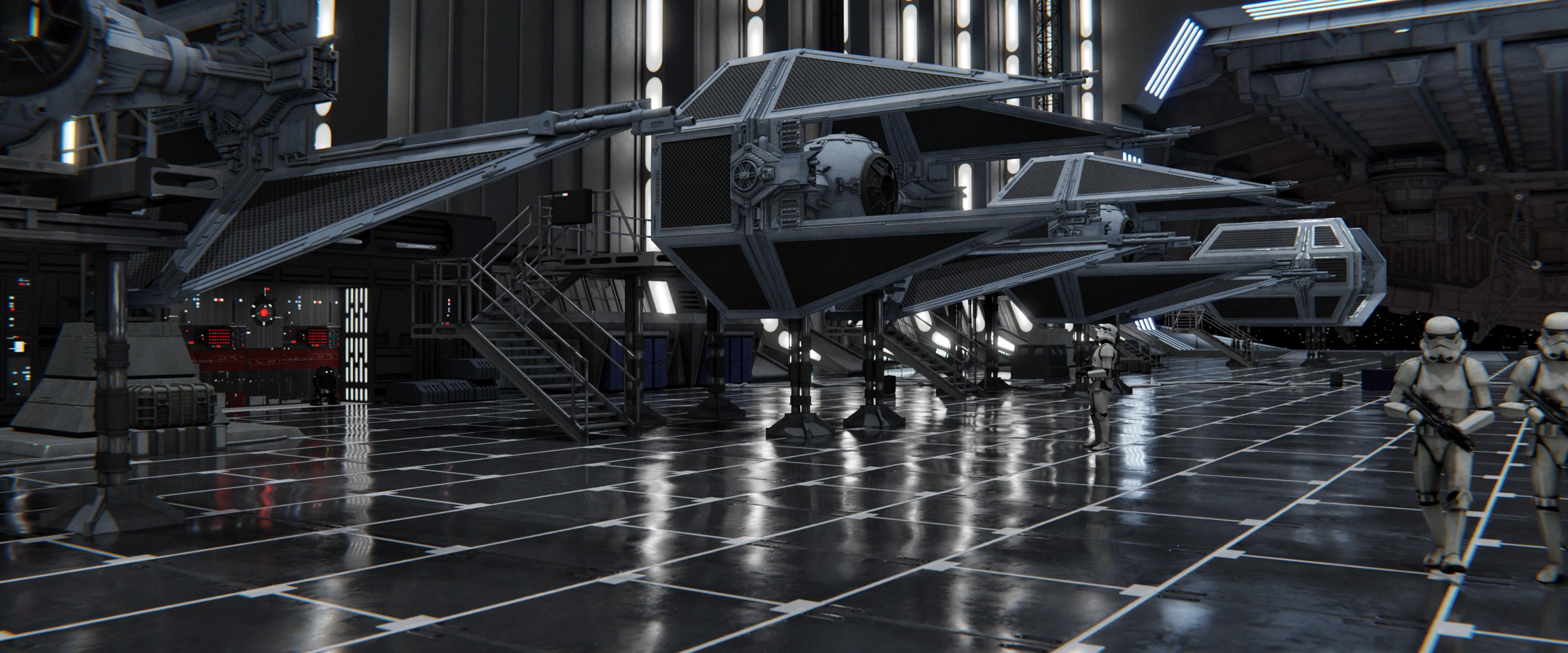 I made some Star Wars wallpaper