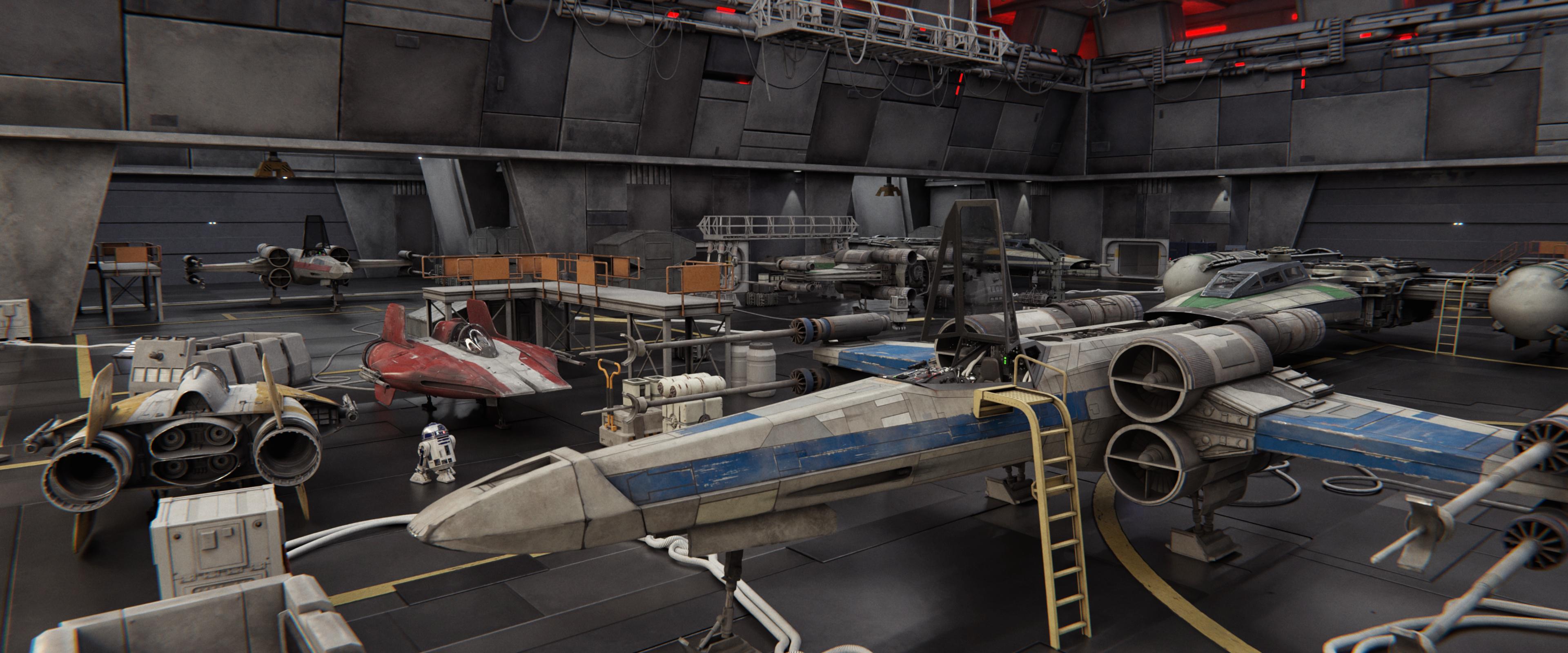 I made some Star Wars wallpaper