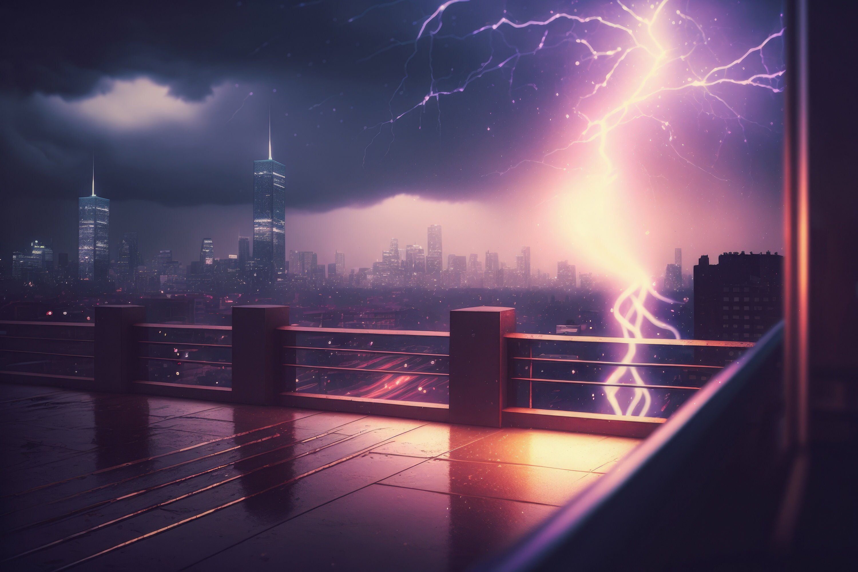 Superhero Digital Background