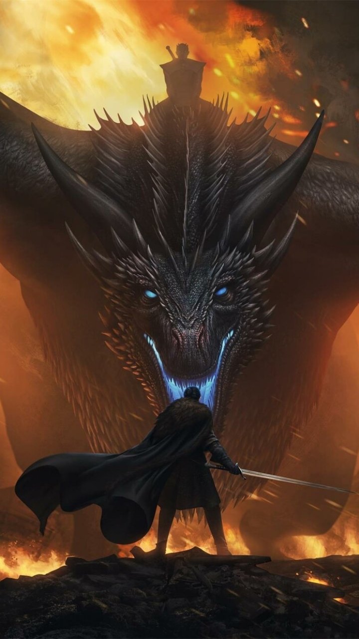 Download Sword Warrior Jon Snow Dragon