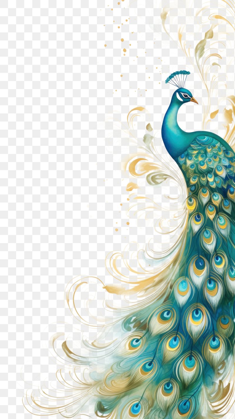 Peacock Background Image. Free Photo