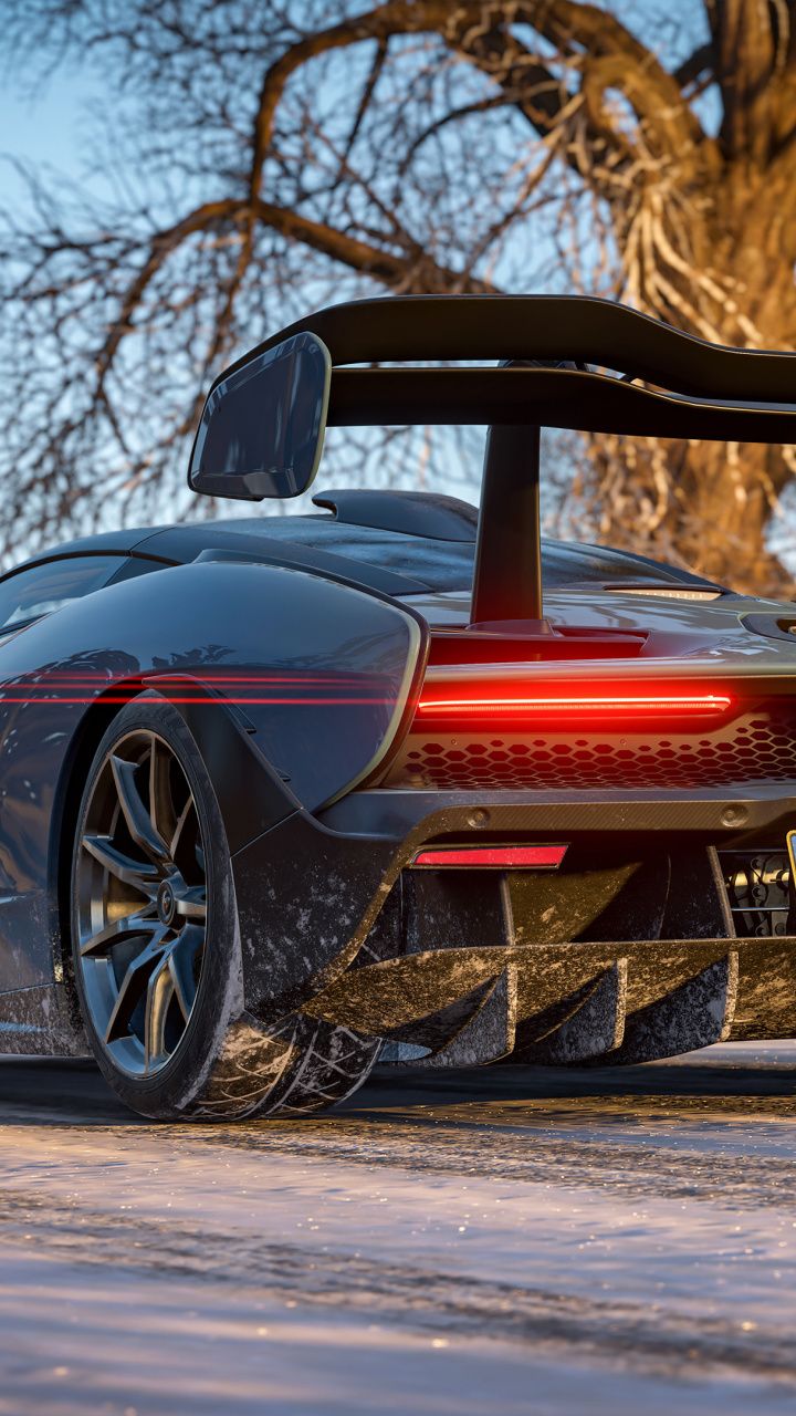 Forza Horizon 4, McLaren, rear view, E3
