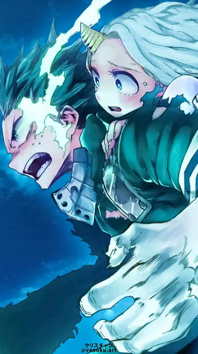 deku x eri wallpaper