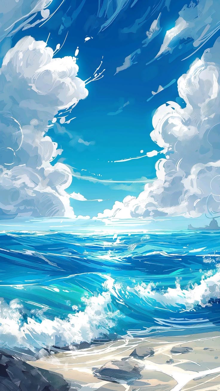 Anime Scenery Wallpaper. Beautiful Landscape Wallpaper