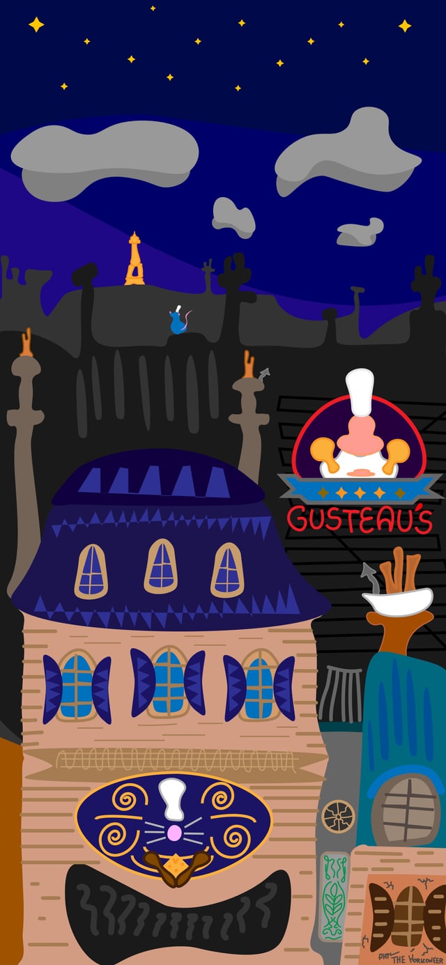 Ratatouille Themed IPhone Wallpaper