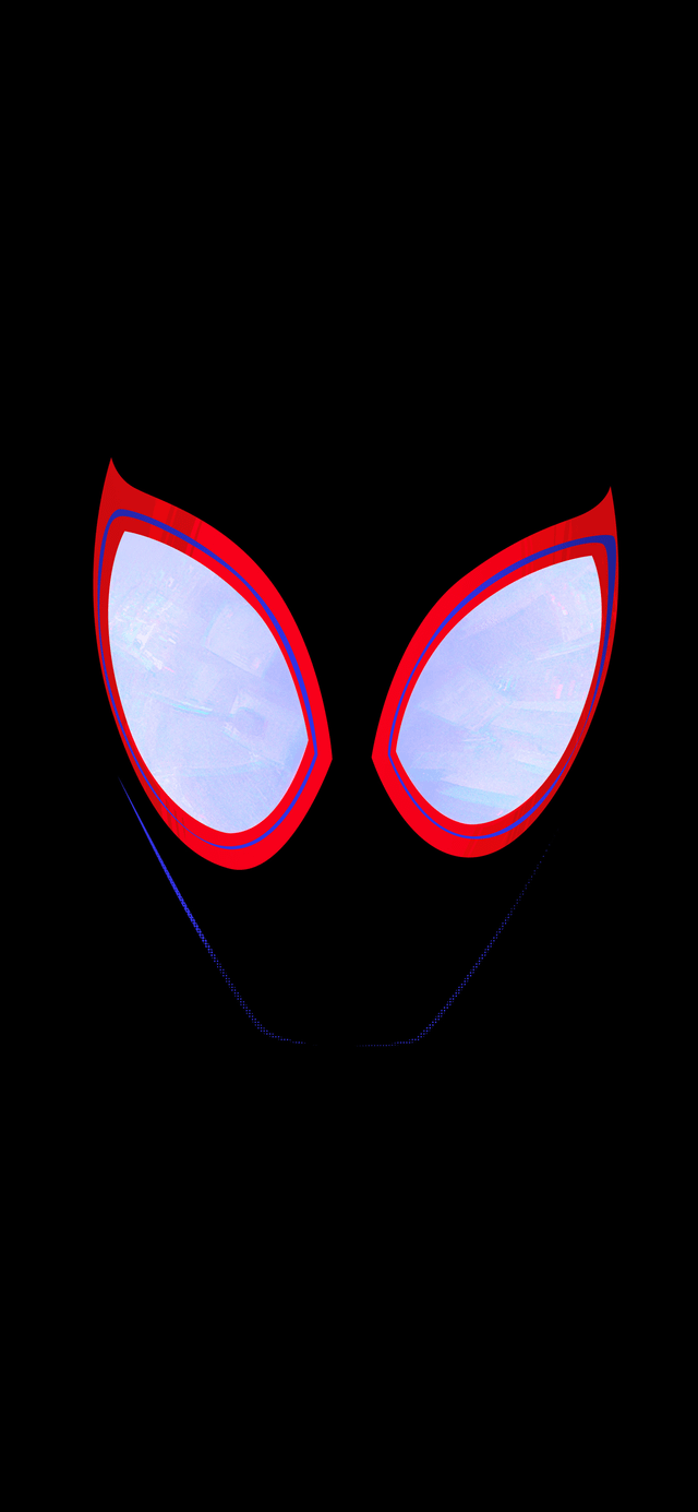 mask poster for into the spider verse