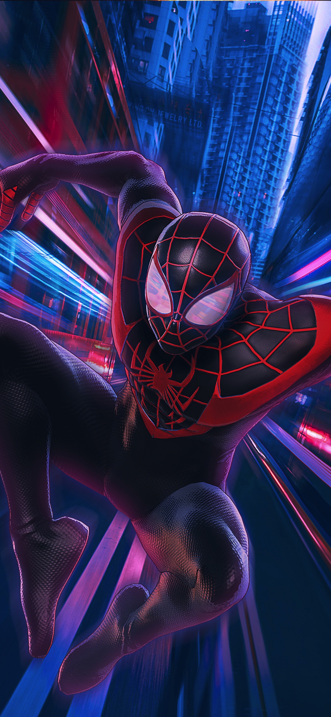 Spider Man Wallpaper 4K, Miles Morales