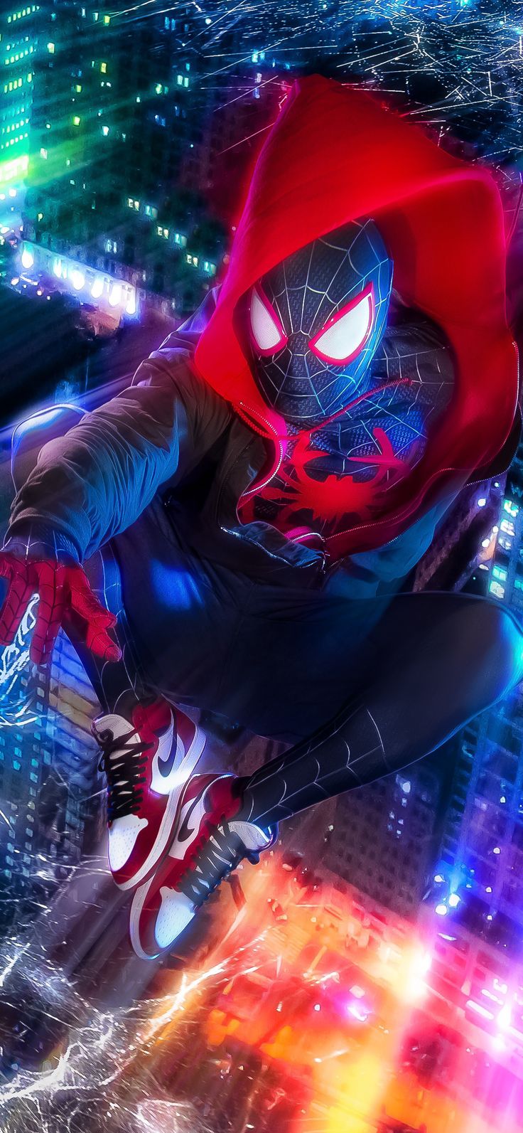 Miles Morales Cosplay iPhone