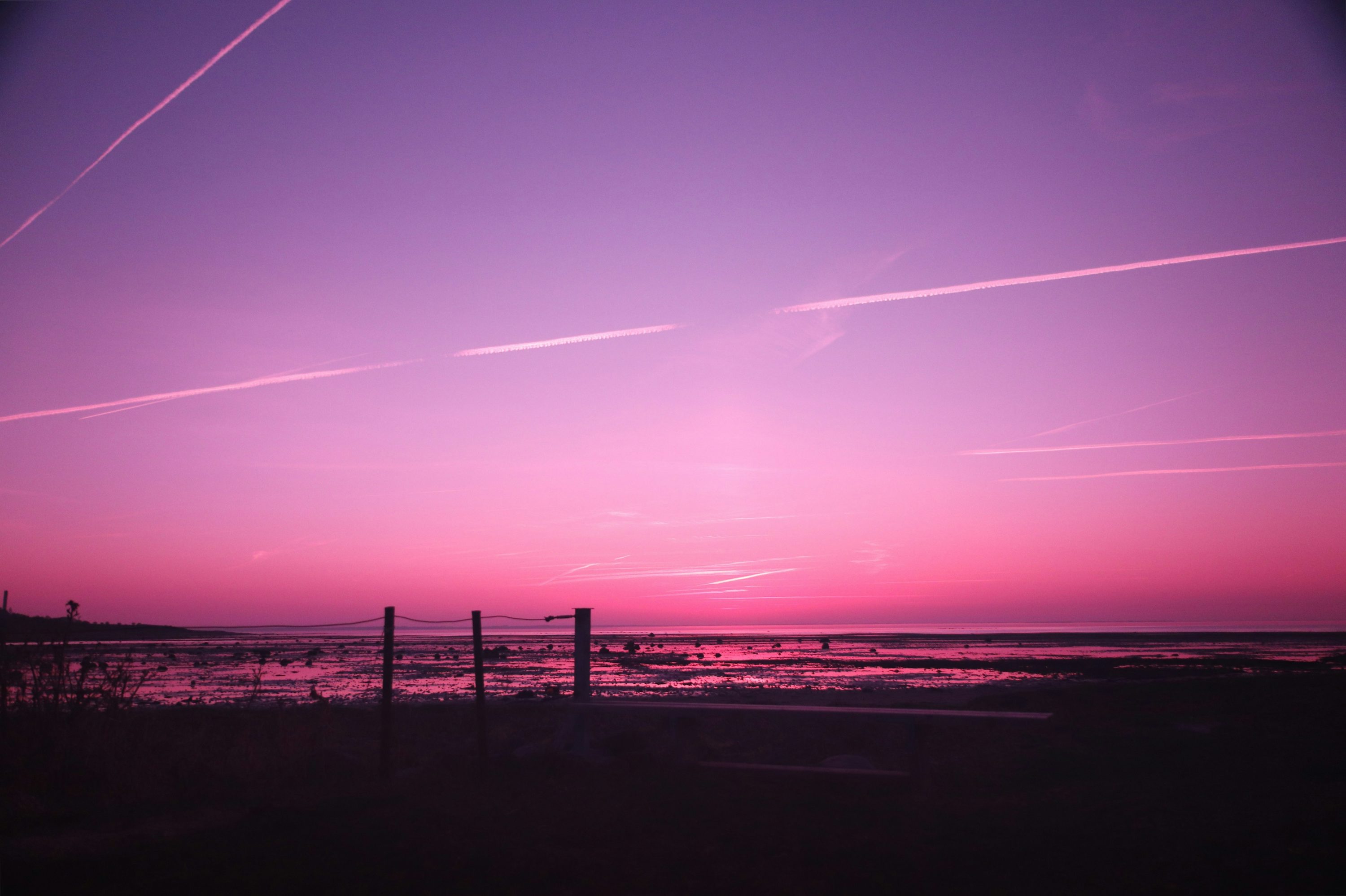 Stunning Pink Sunset Picture