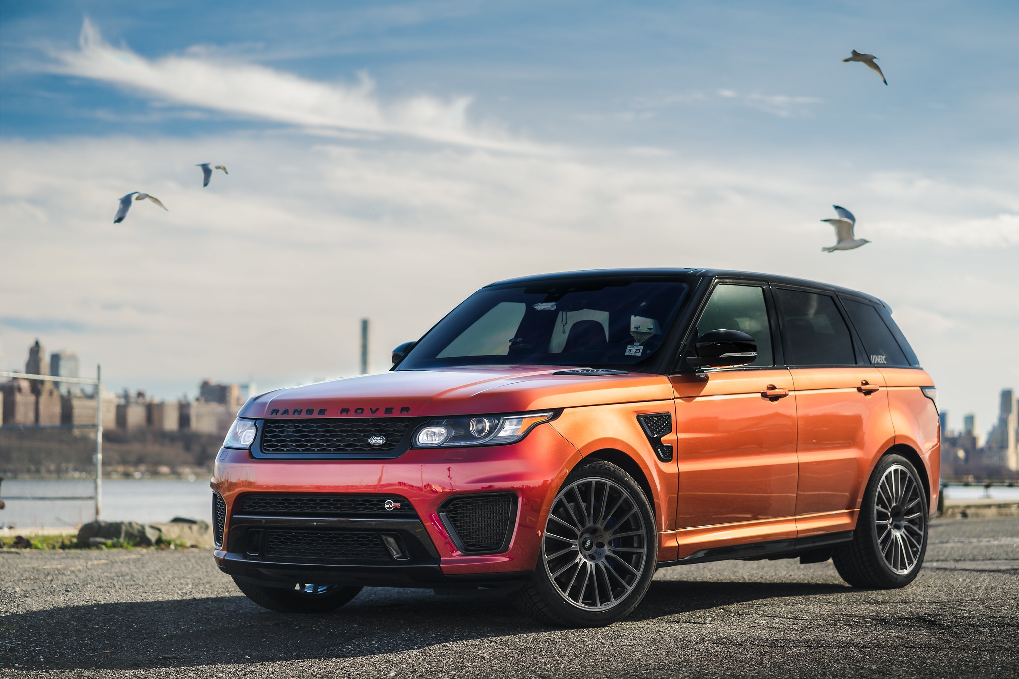 Wallpaper Land Rover, Range Rover, Sport, chameleon, SVR for mobile and desktop, section land rover, resolution 2048x1365