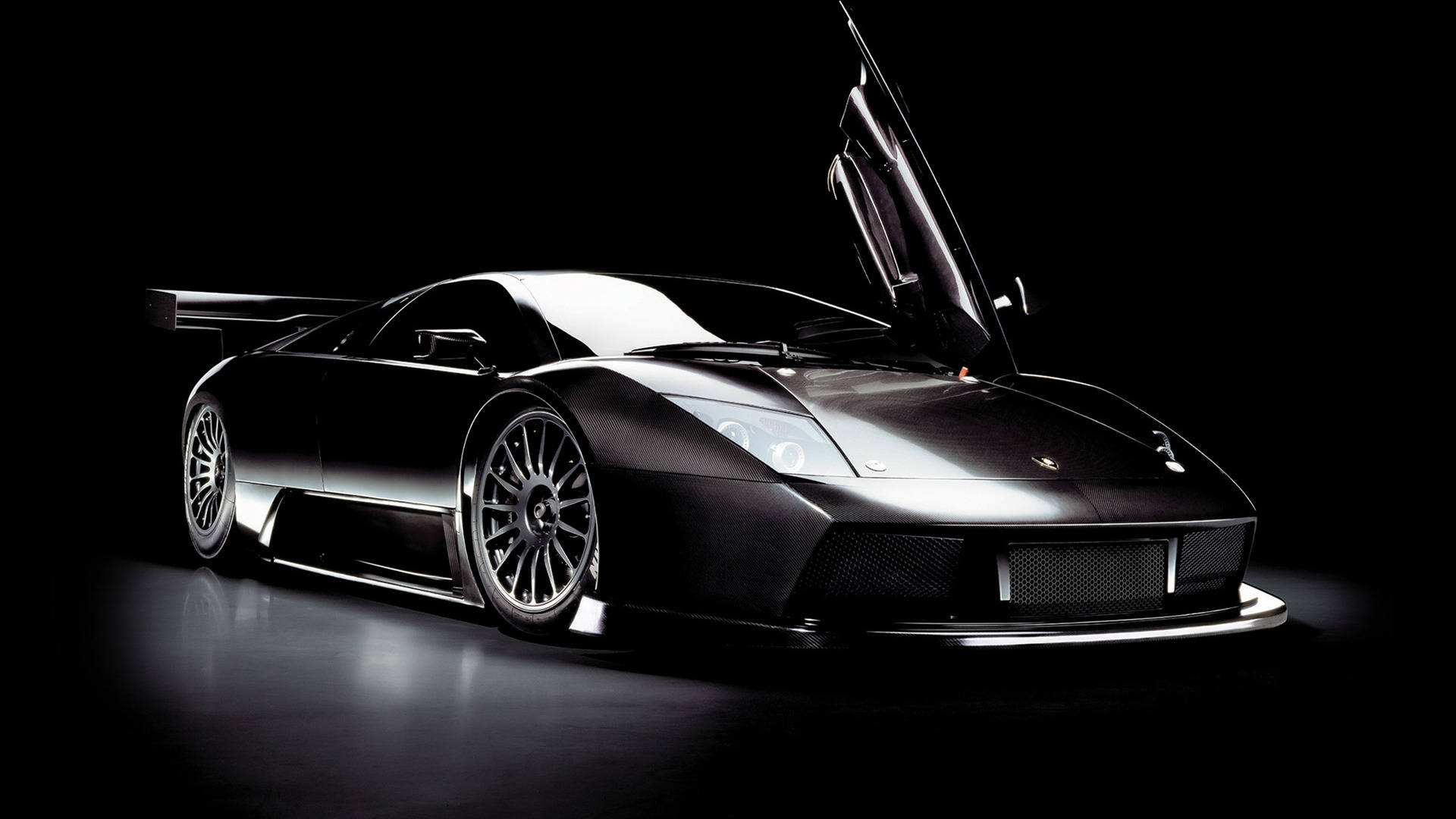 Black Lamborghini Wallpaper