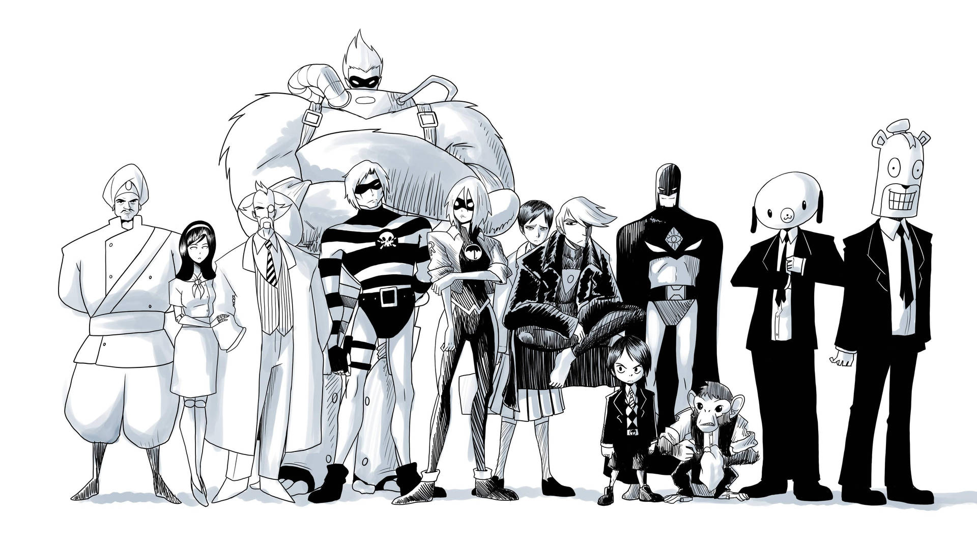 Comic Characters The Umbrella Academy