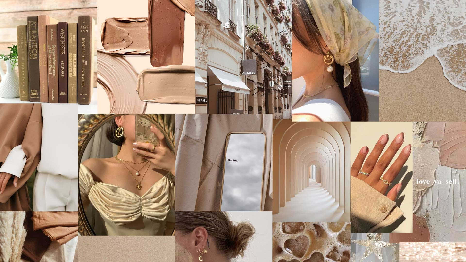 Aesthetic Collage Desktop Wallpaper