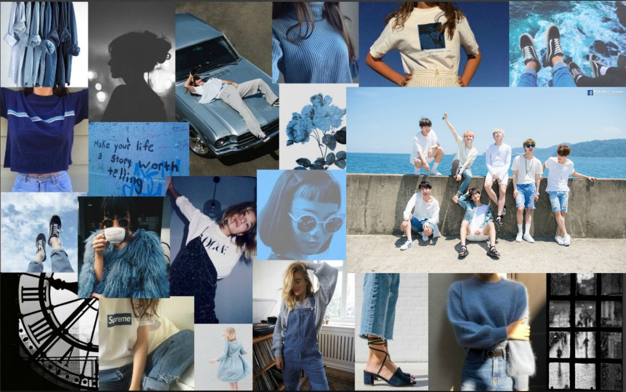 BTS AESTHETIC DESKTOP WALLPAPER Like or