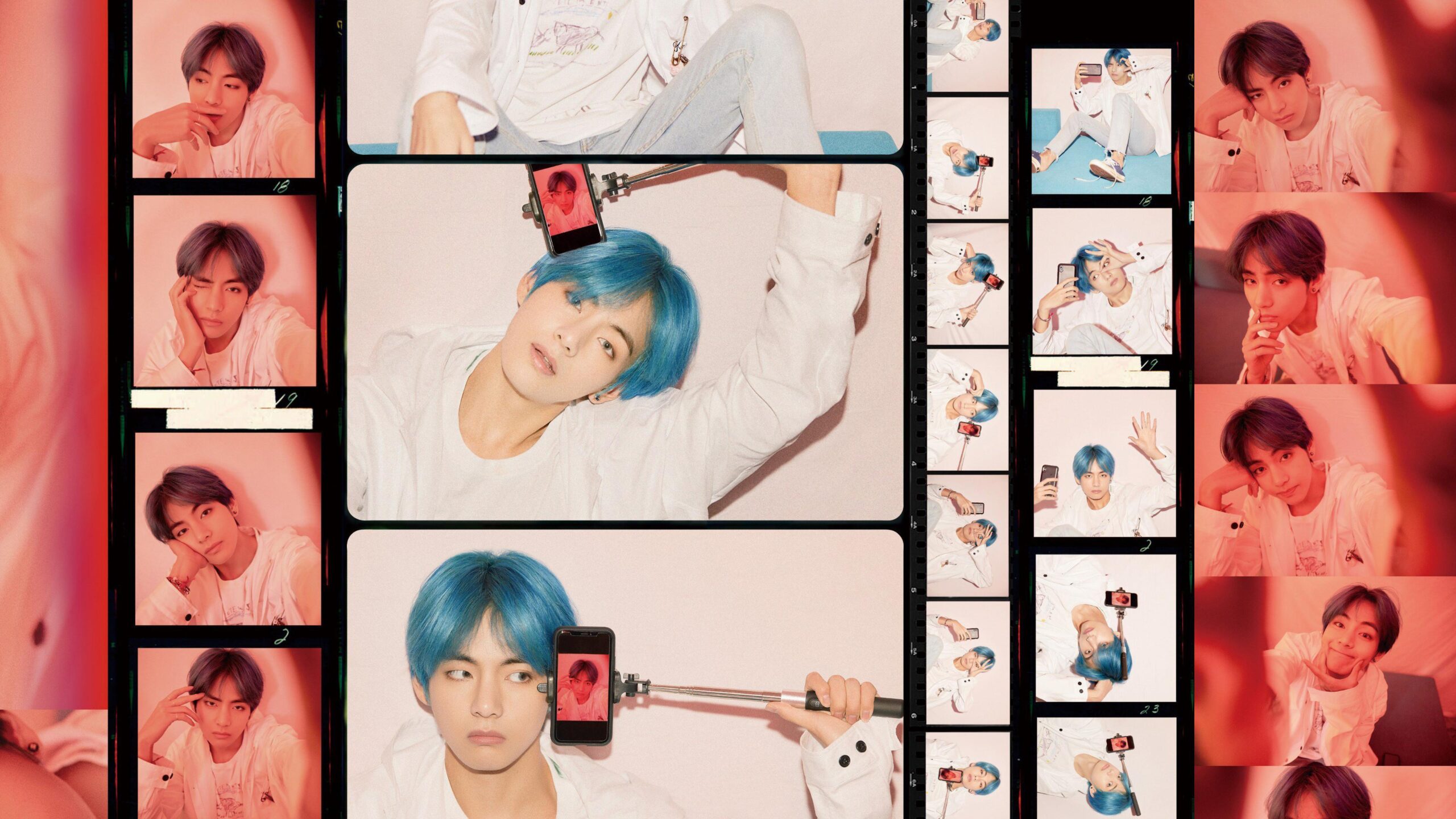 Bts Collage Wallpaper For Desktop, PC