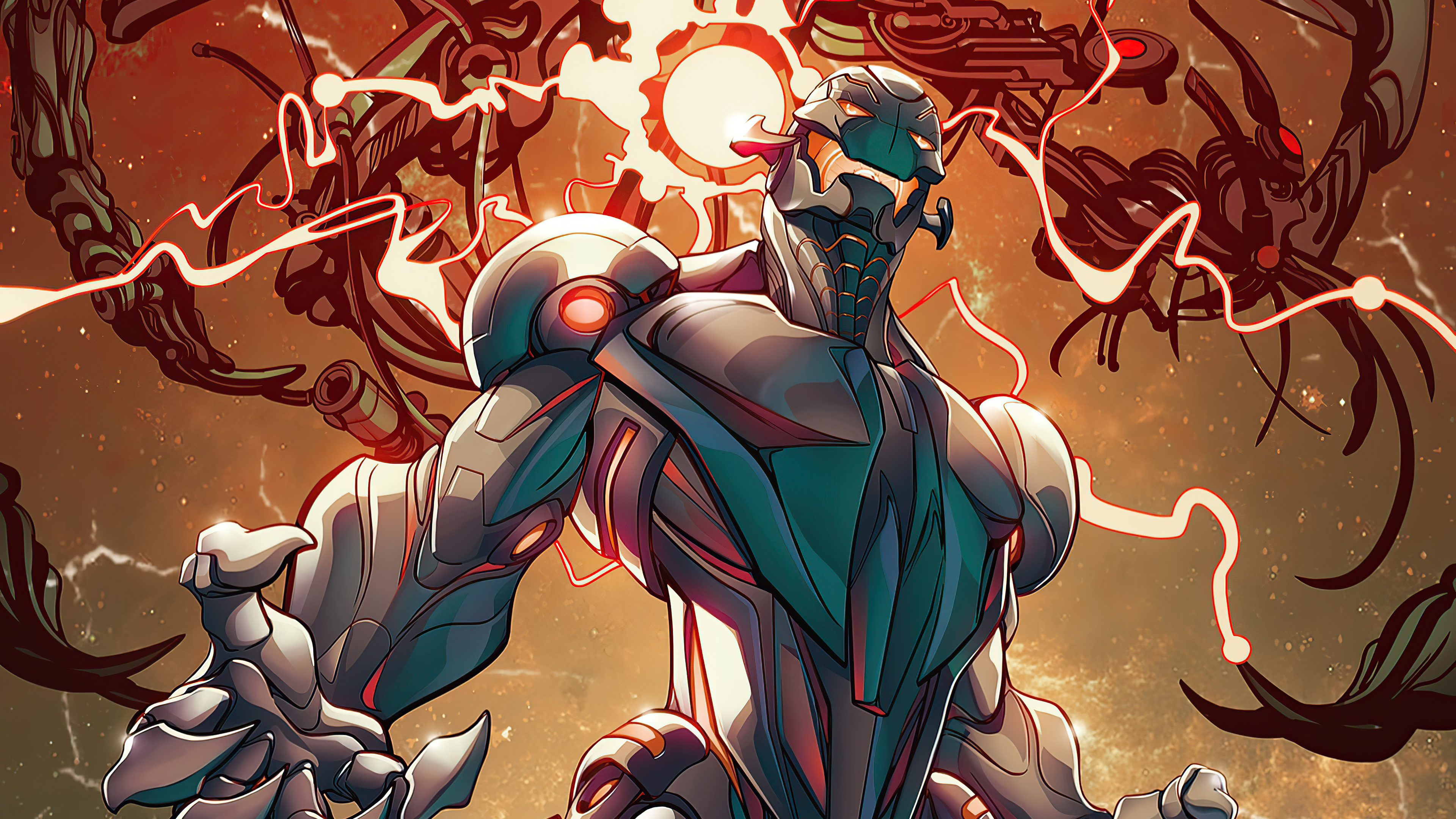Comic Ultron 4k Ultra HD Wallpaper