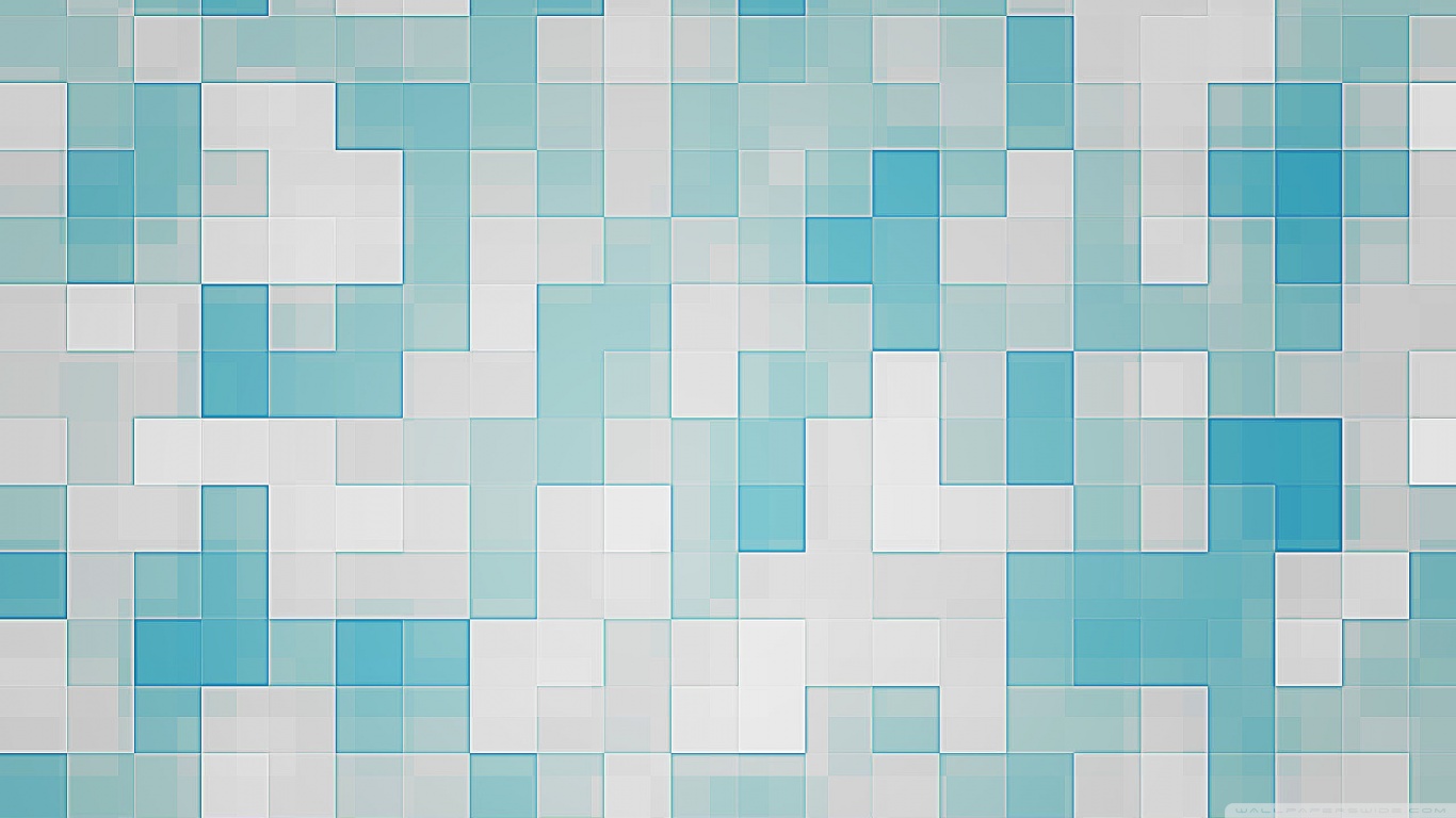 Turquoise Mosaic 4K UHD Wallpaper