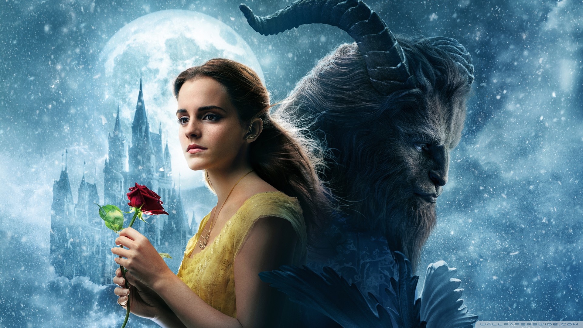Beauty and the Beast 4K UHD Wallpaper