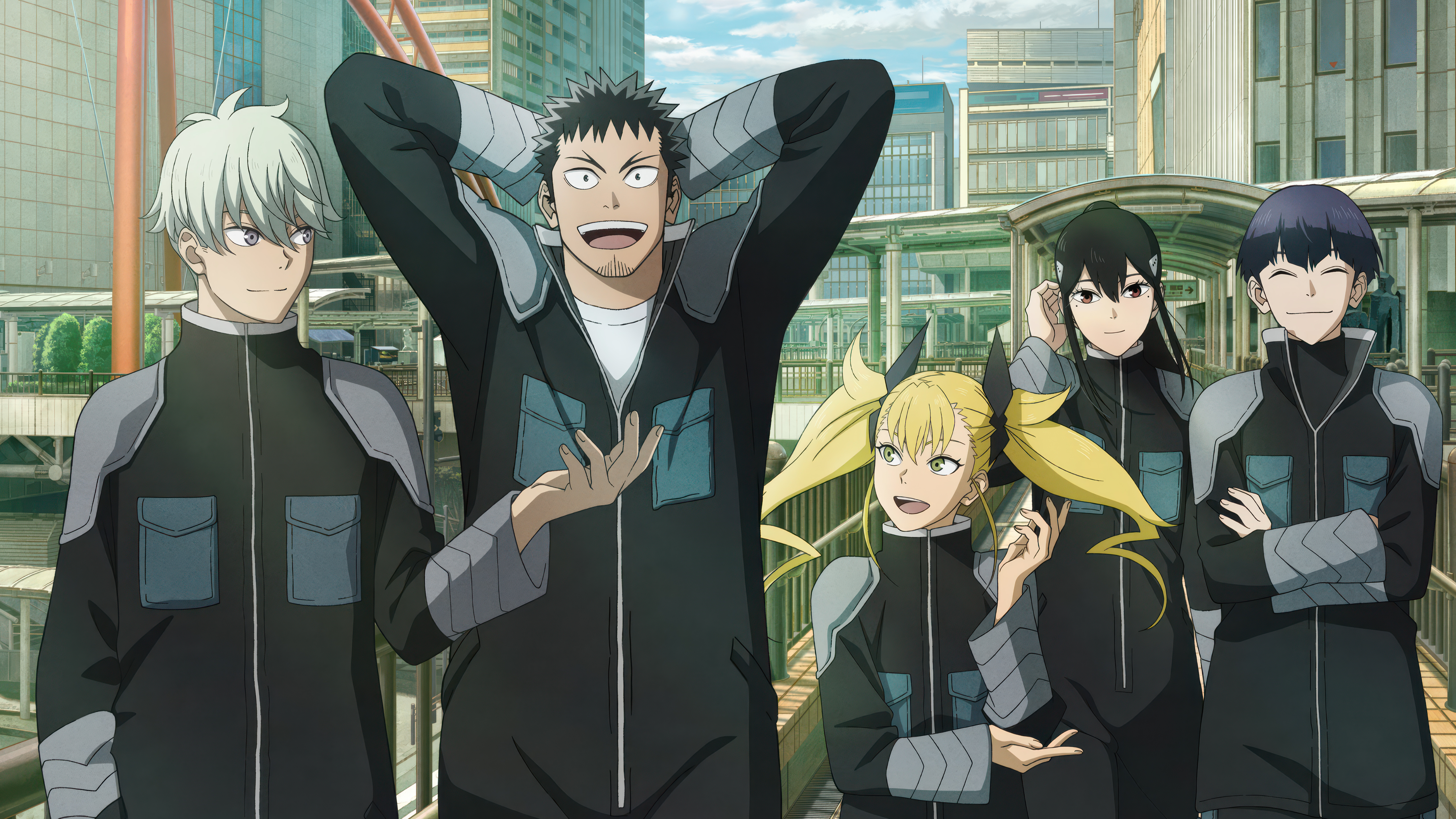 Kaiju No. 8 Wallpaper 4K, Character art, Anime series