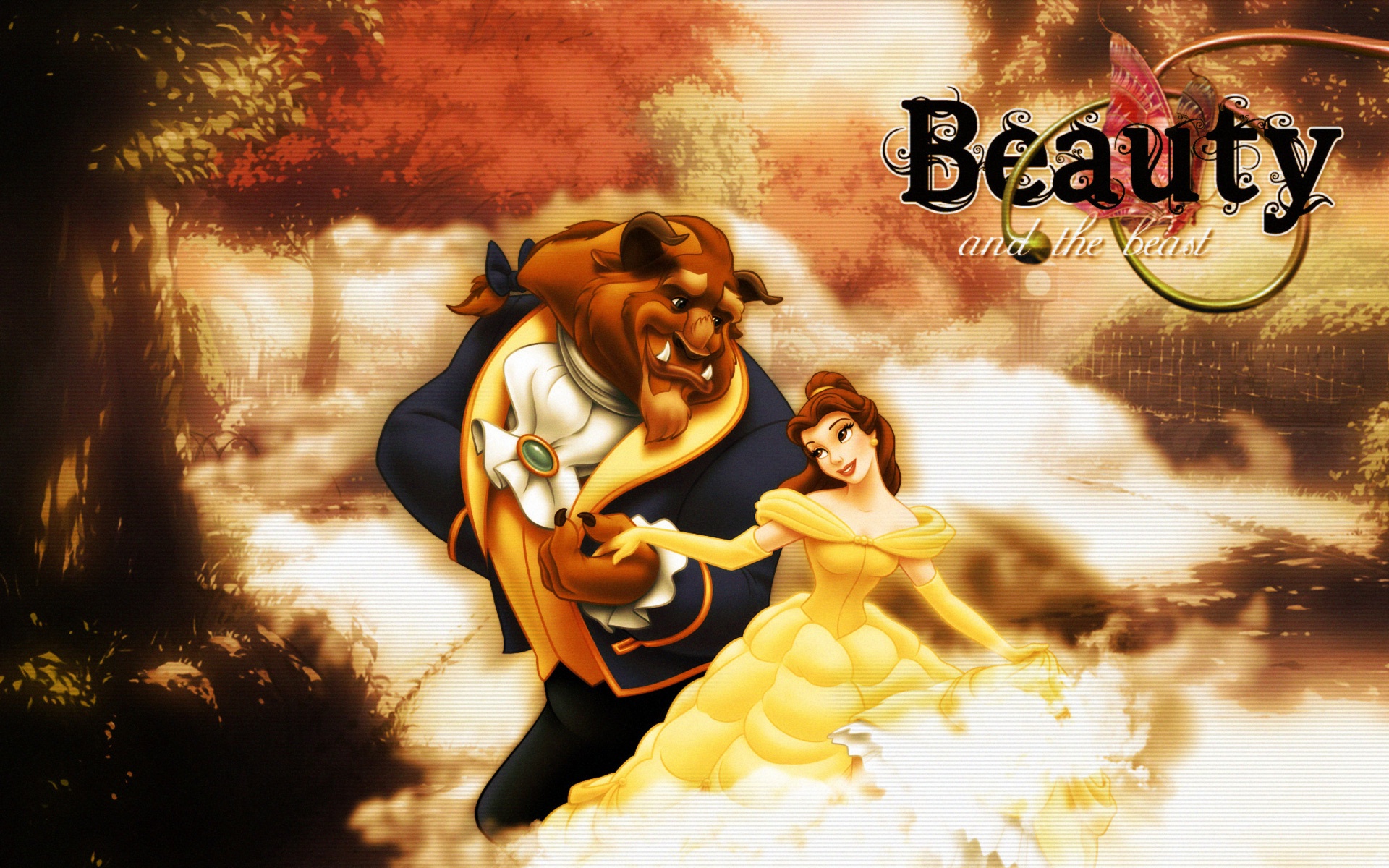 Beauty And The Beast Background Free