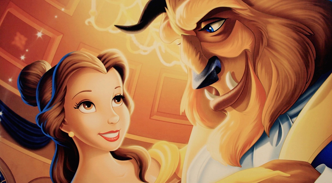 Wallpaper Disney Beauty and the Beast