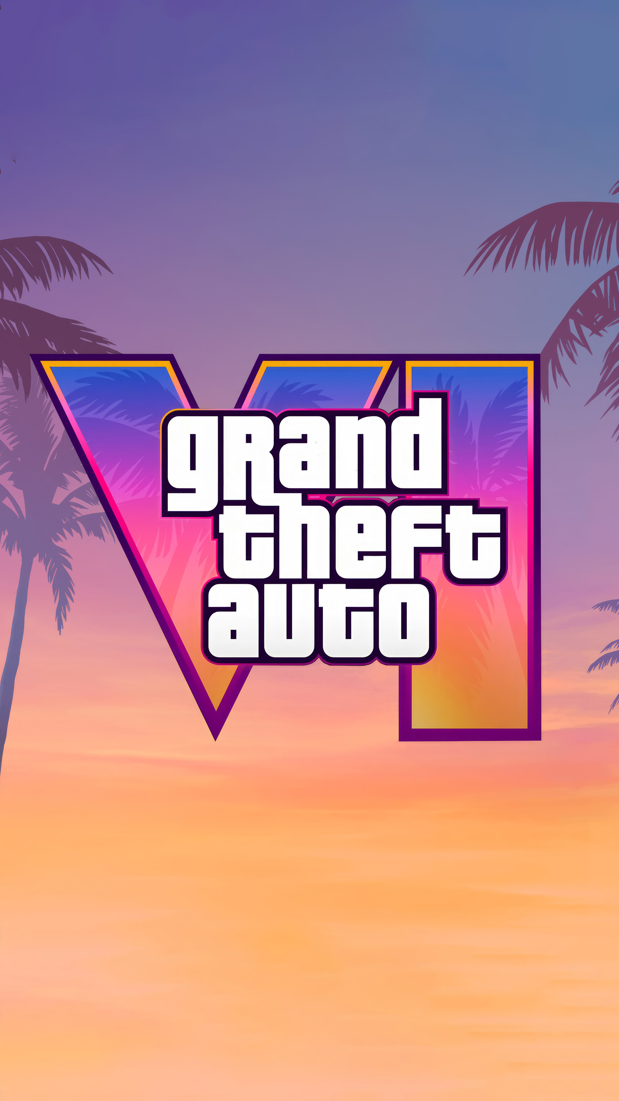 GTA 6 Logo 4K Wallpaper iPhone HD Phone